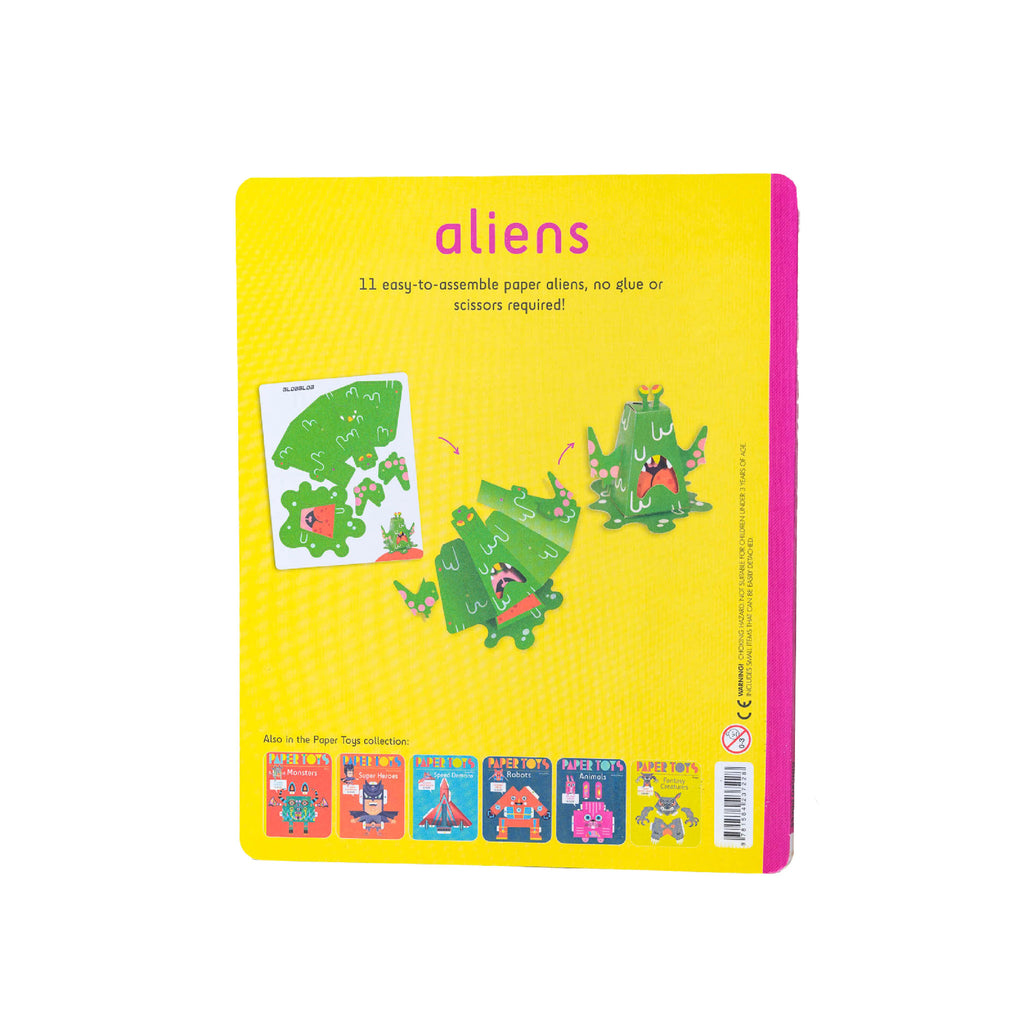 Aliens: 11 Paper Aliens to Build (Paper Toys) - Wynwood Walls Shop