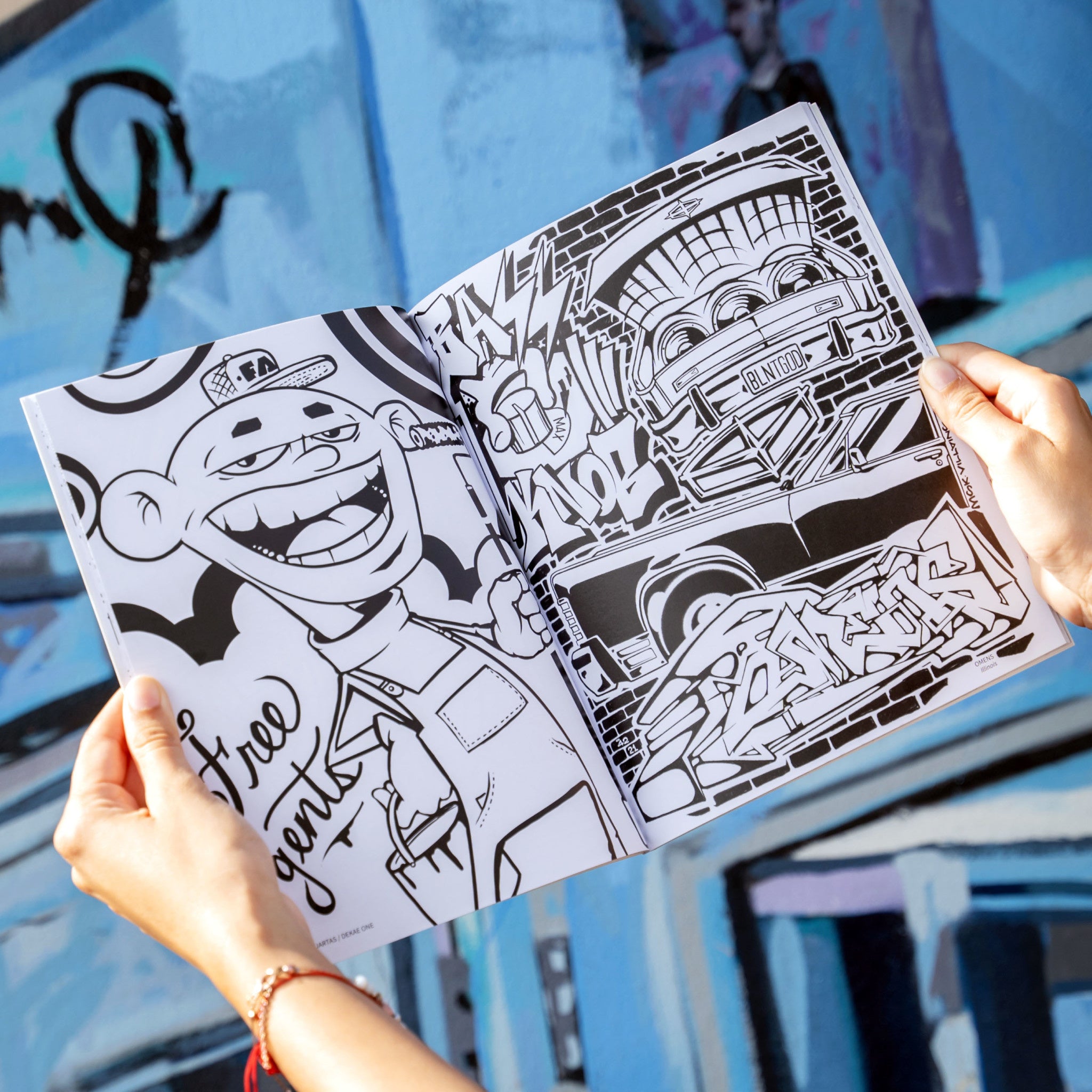 American Graffiti Coloring Book - Wynwood Walls Shop