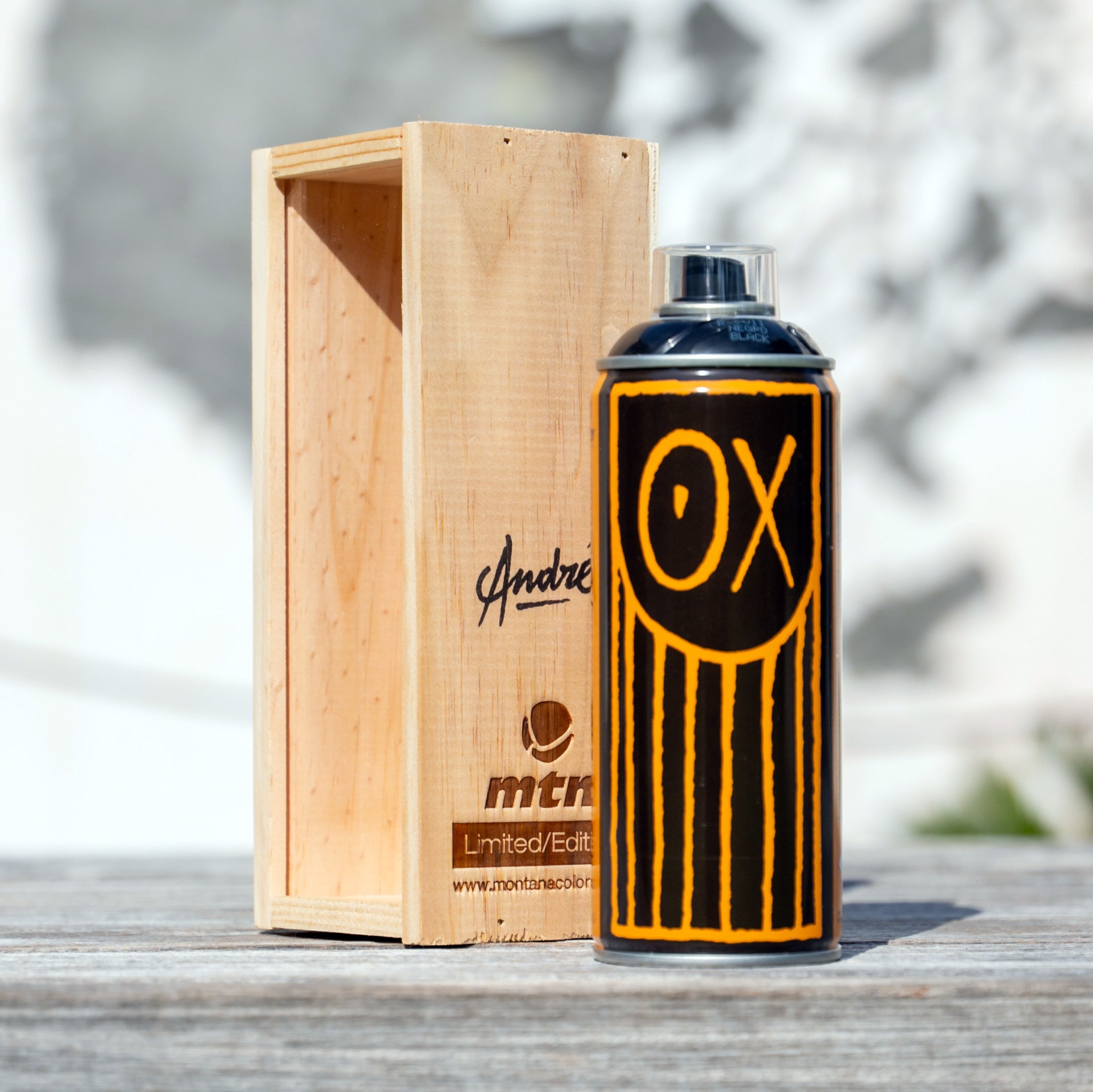 MTN Limited Edition ANDRE SARAIVA Spray Can - Wynwood Walls Shop