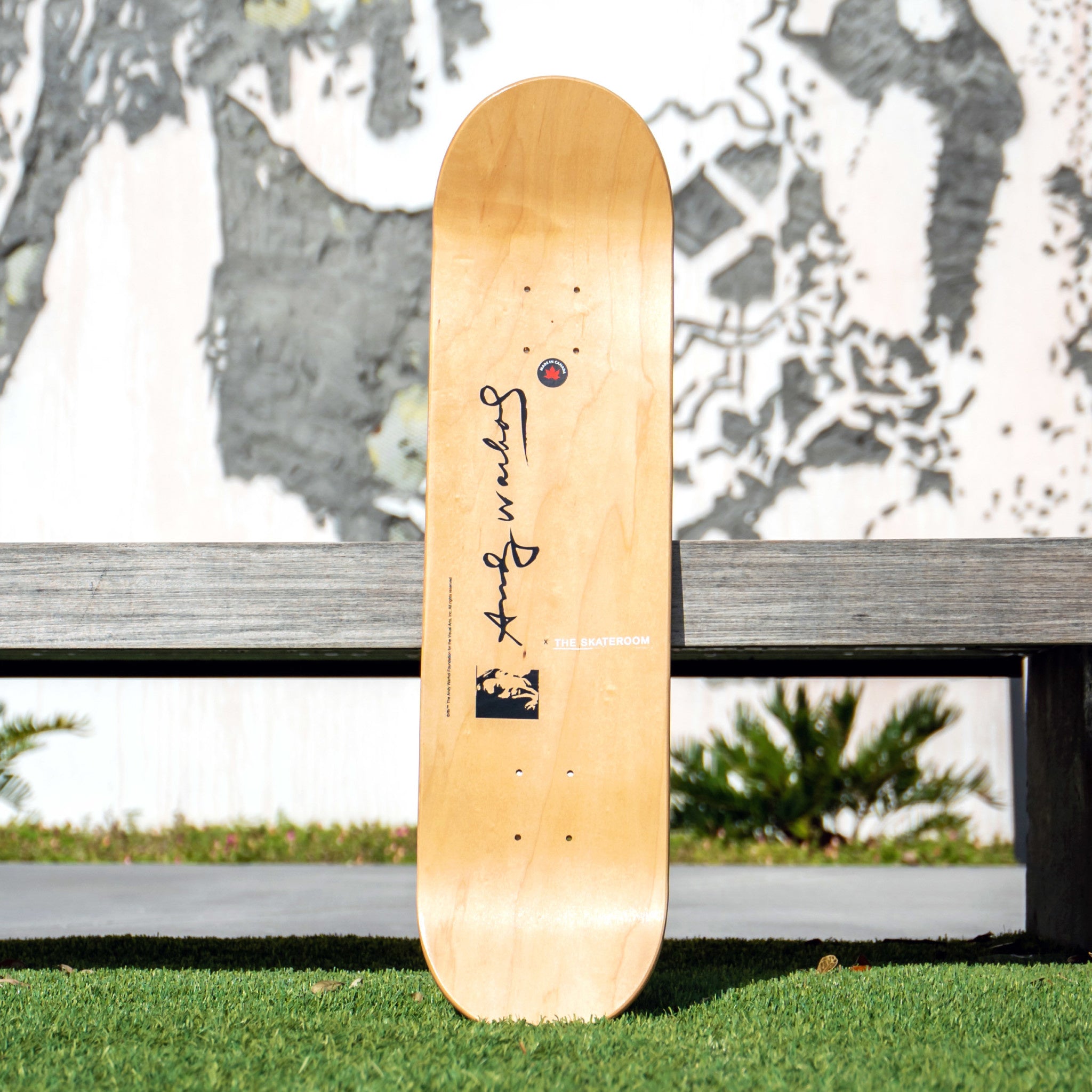 Andy Warhol Dollar Sign (9) Solo B, 1982 Skate Deck - Wynwood Walls Shop