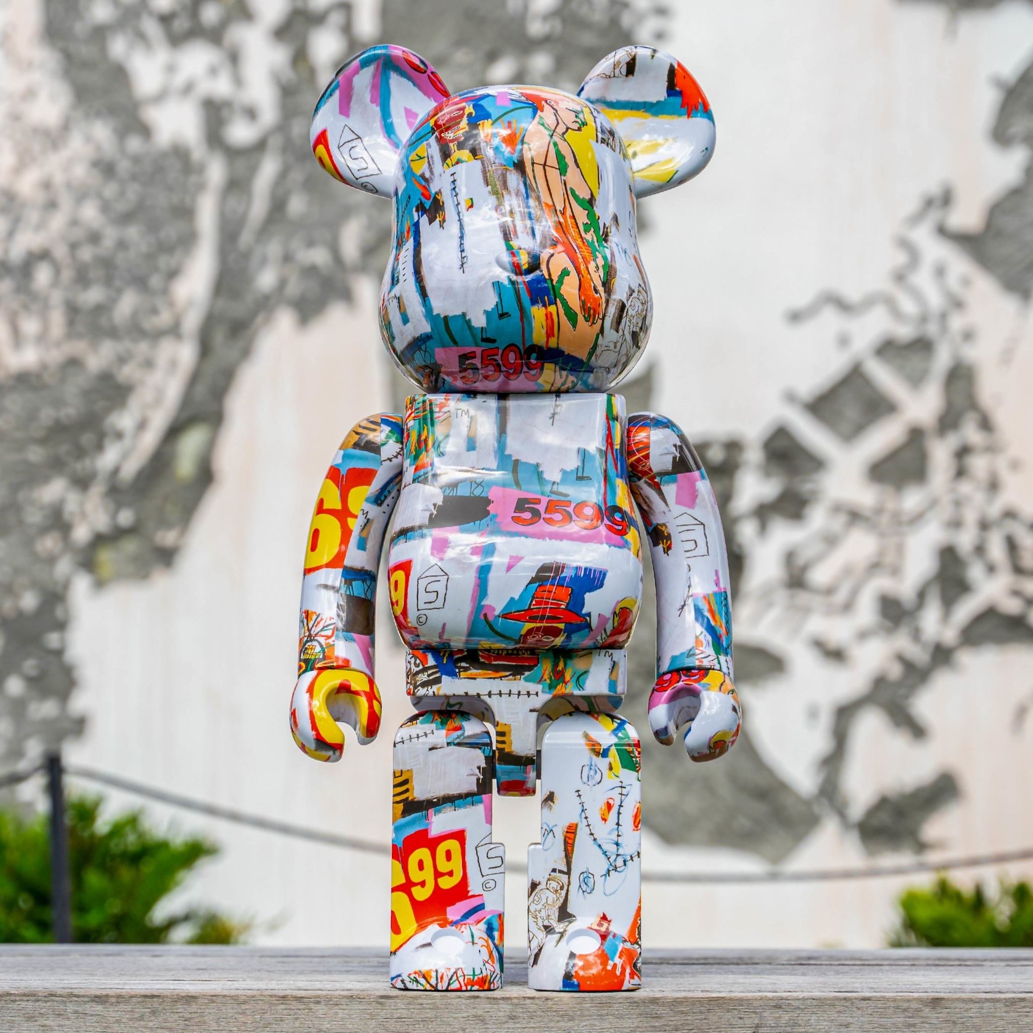 Be@rbrick Andy Warhol x Basquiat Vol.4 1000% - Wynwood Walls Shop