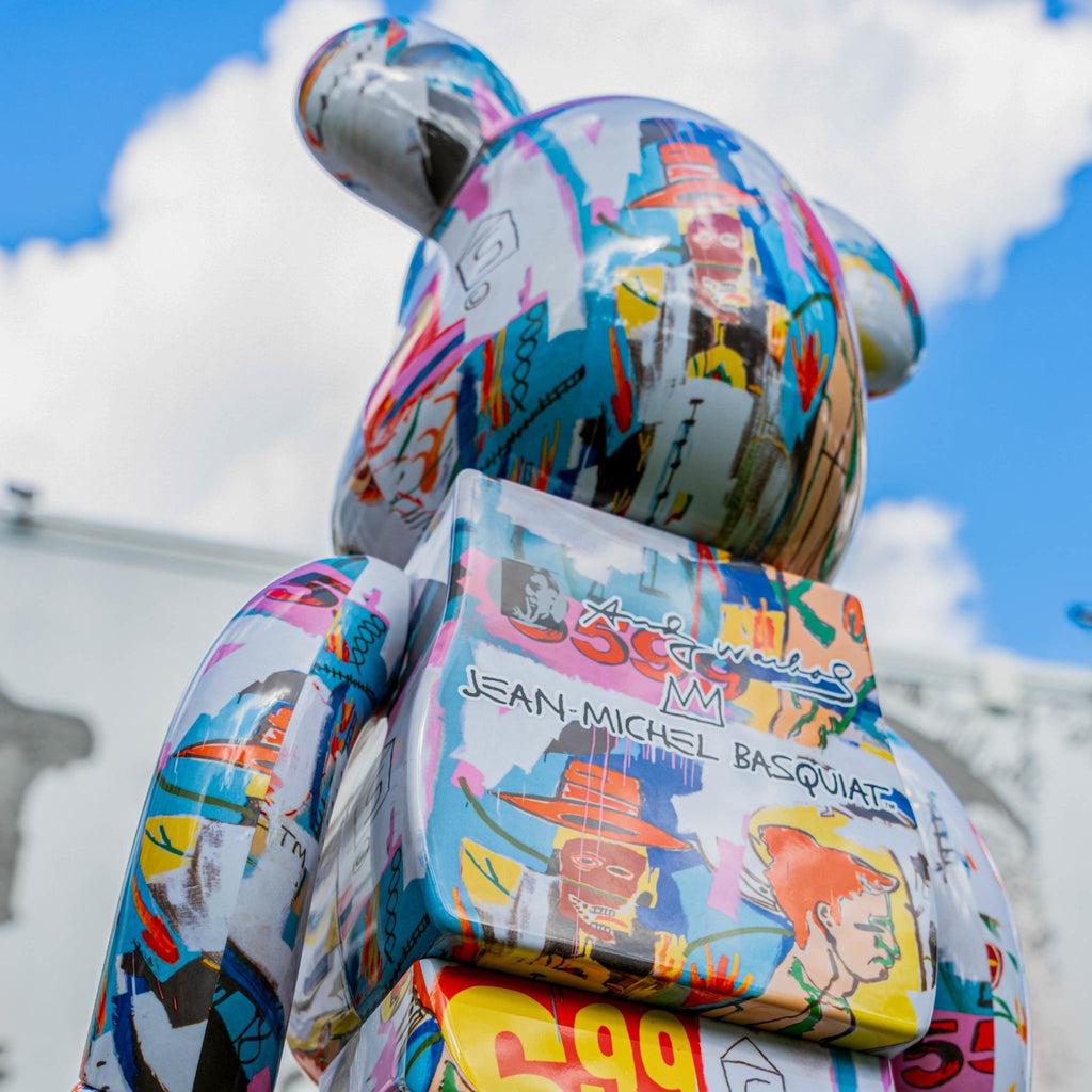 Be@rbrick Andy Warhol x Basquiat Vol.4 1000% - Wynwood Walls Shop