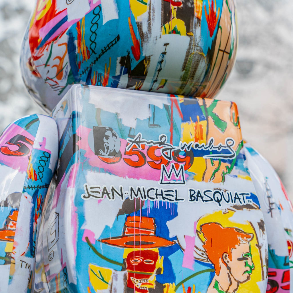 Be@rbrick Andy Warhol x Basquiat Vol.4 1000% - Wynwood Walls Shop