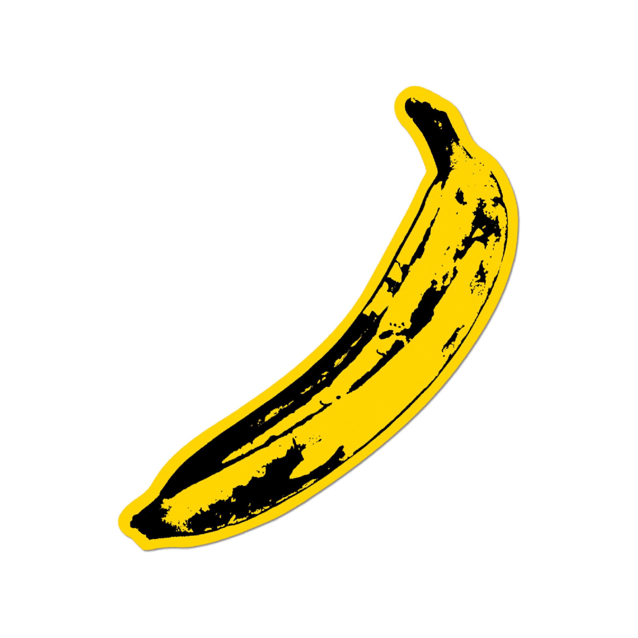 Andy Warhol Big Banana Sticker - Pop Art Icon – The Wynwood Walls Shop