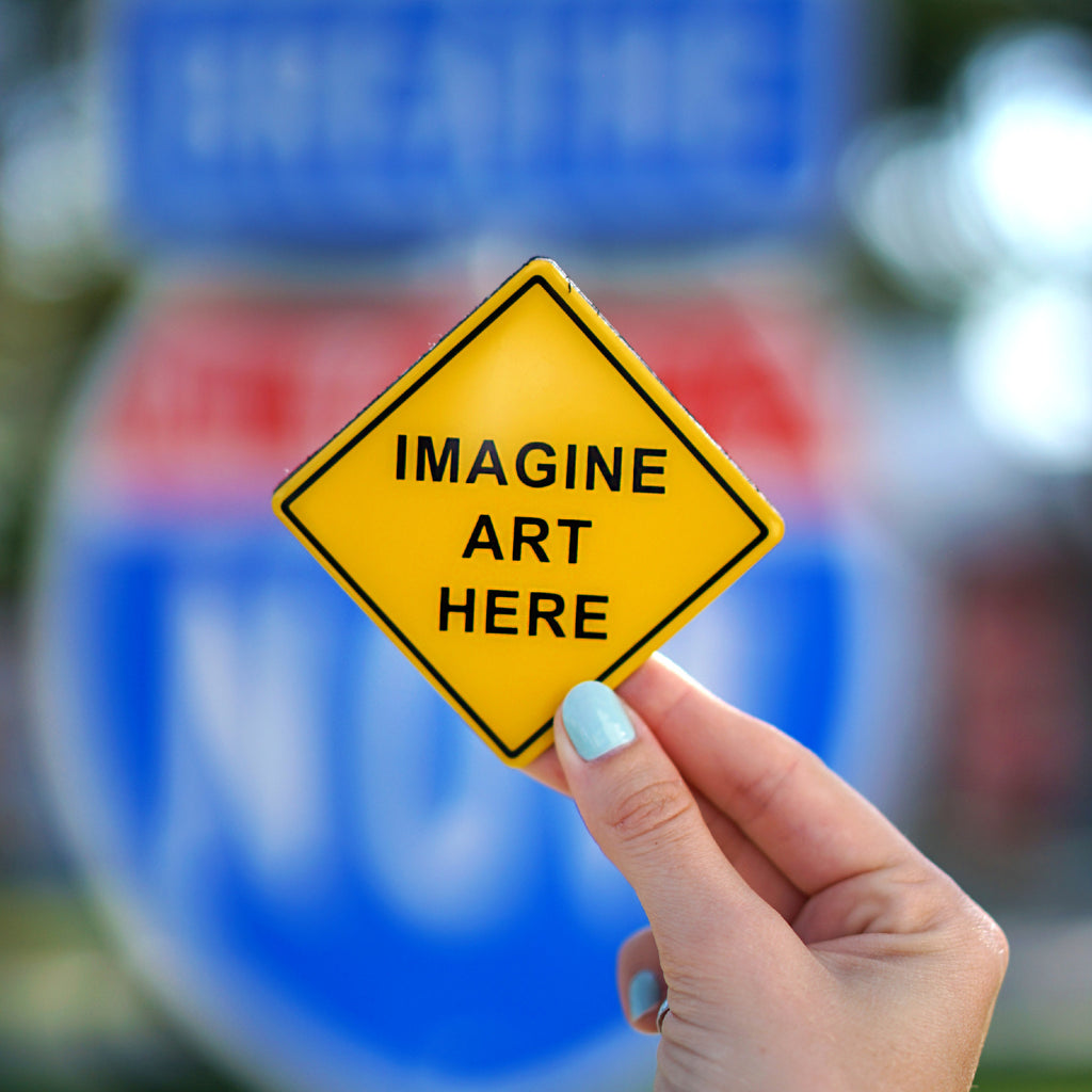 Imagine Art Here Magnet - Wynwood Walls Shop