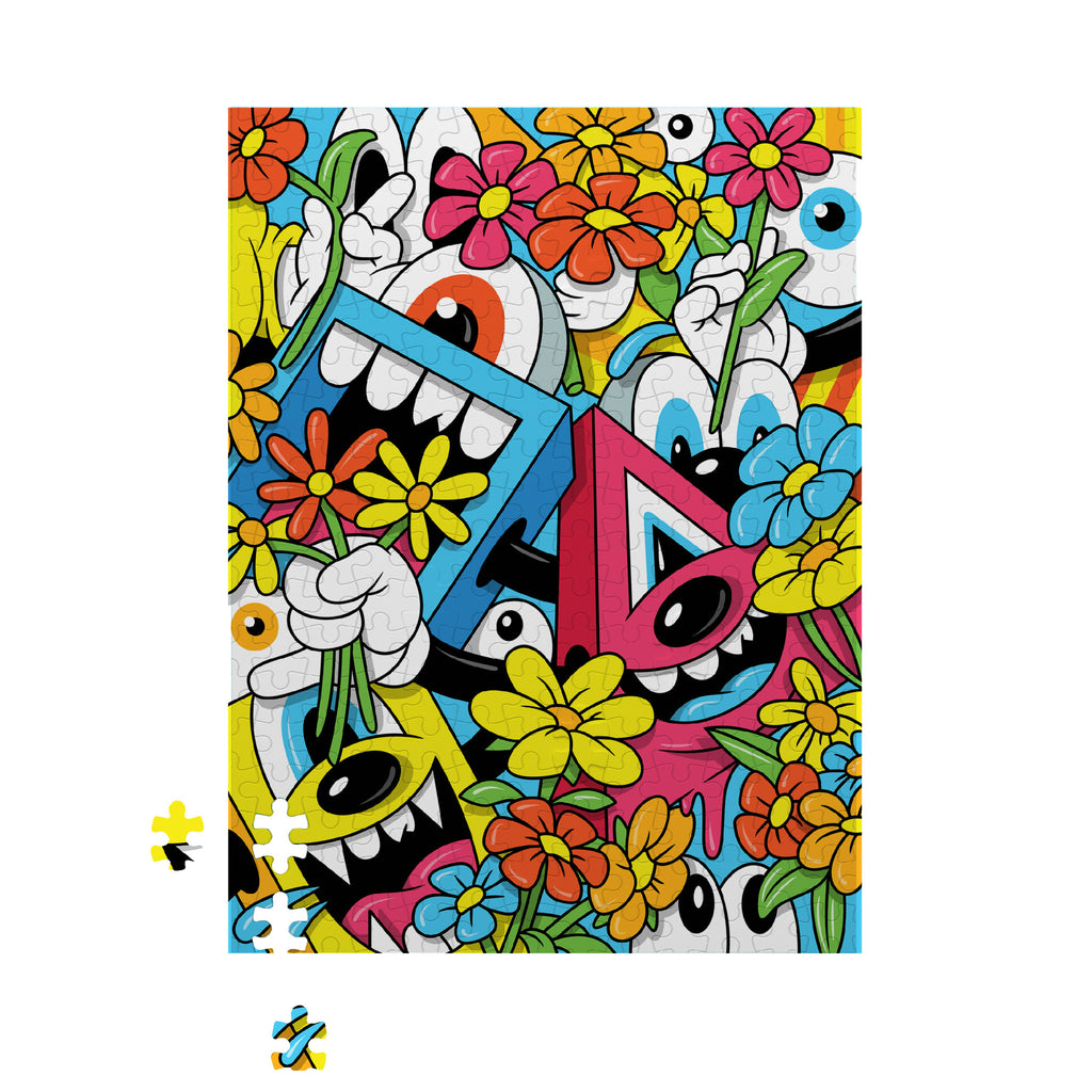 Greg Mike FULL BLOOM x Wynwood Walls Puzzle - Wynwood Walls Shop