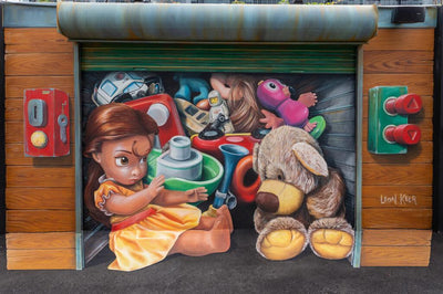 Mural by Leon Keer