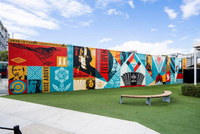 Mural by Shepard Fairey