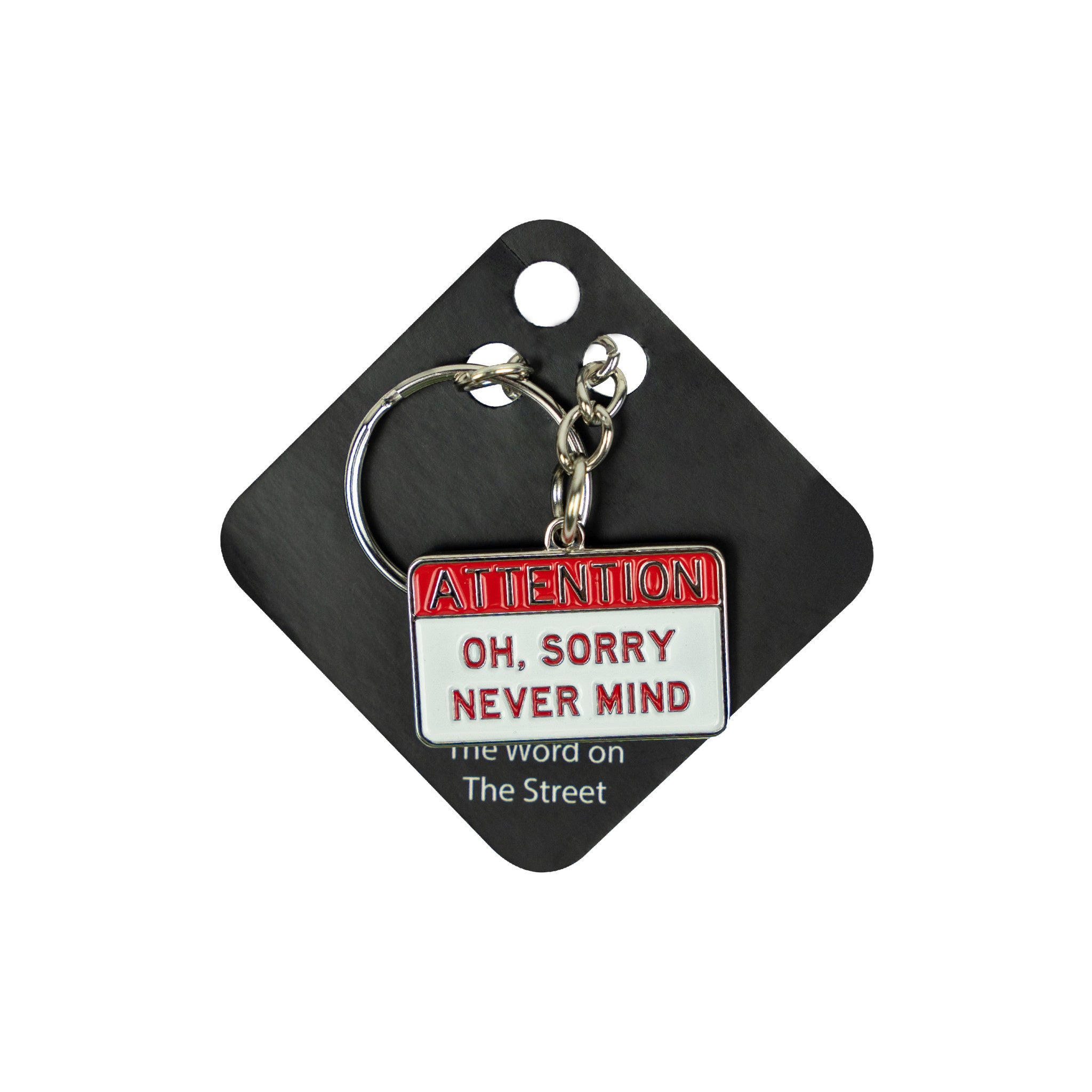Scott Froschauer ATTENTION: NEVERMIND Keychain Secondary image