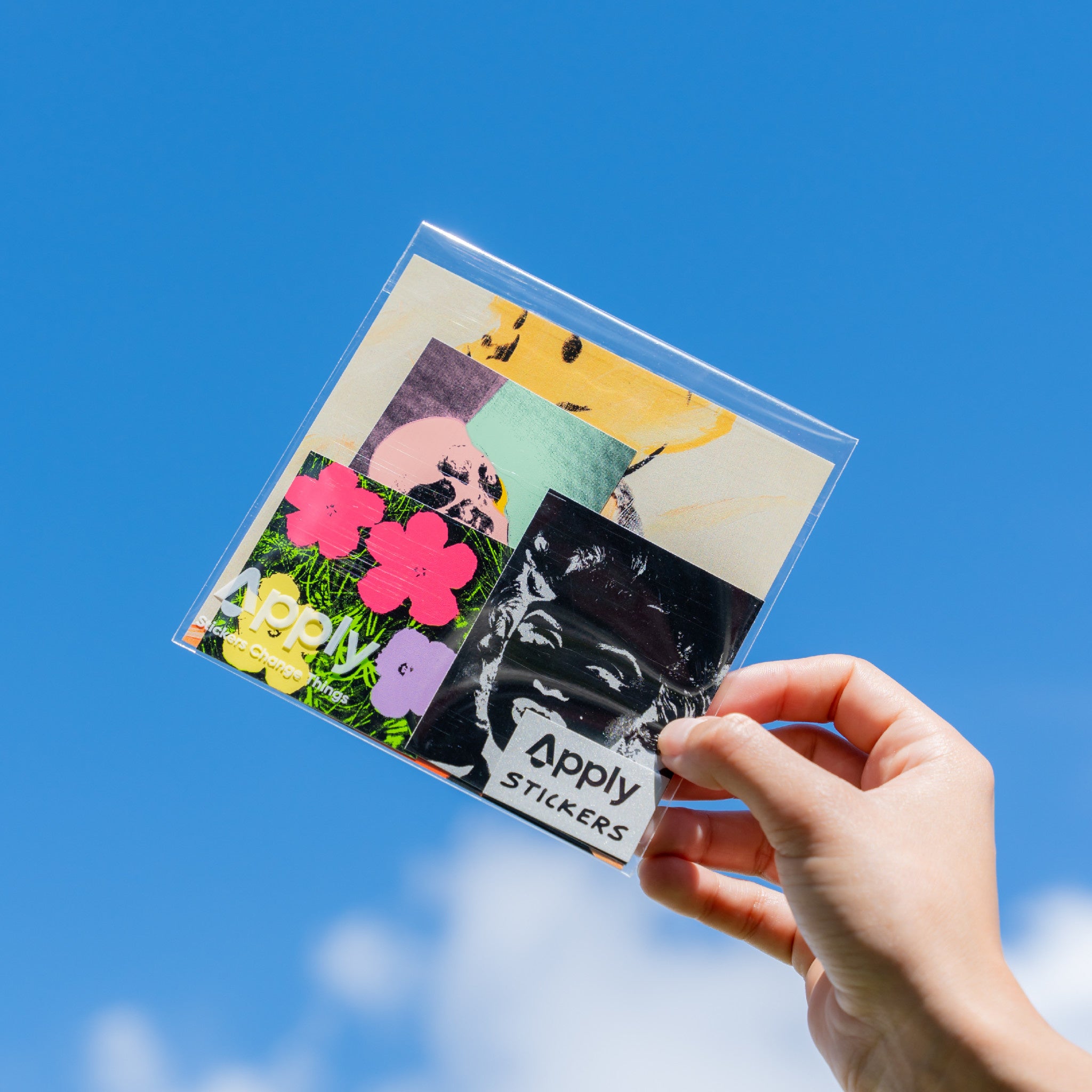 Andy Warhol 70s Silkscreen Sticker Pack Secondary image
