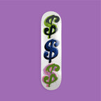 Andy Warhol Dollar Sign (9) Solo B, 1982 Skate Deck - Wynwood Walls Shop