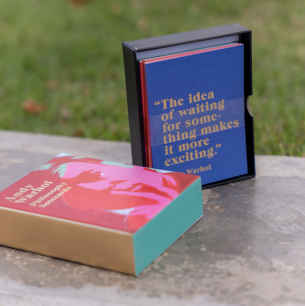 Andy Warhol Philosophy Greeting Assortment Notecards - Wynwood Walls Shop