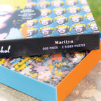 Andy Warhol MARILYN Double-Sided 500 Piece Puzzle - Wynwood Walls Shop