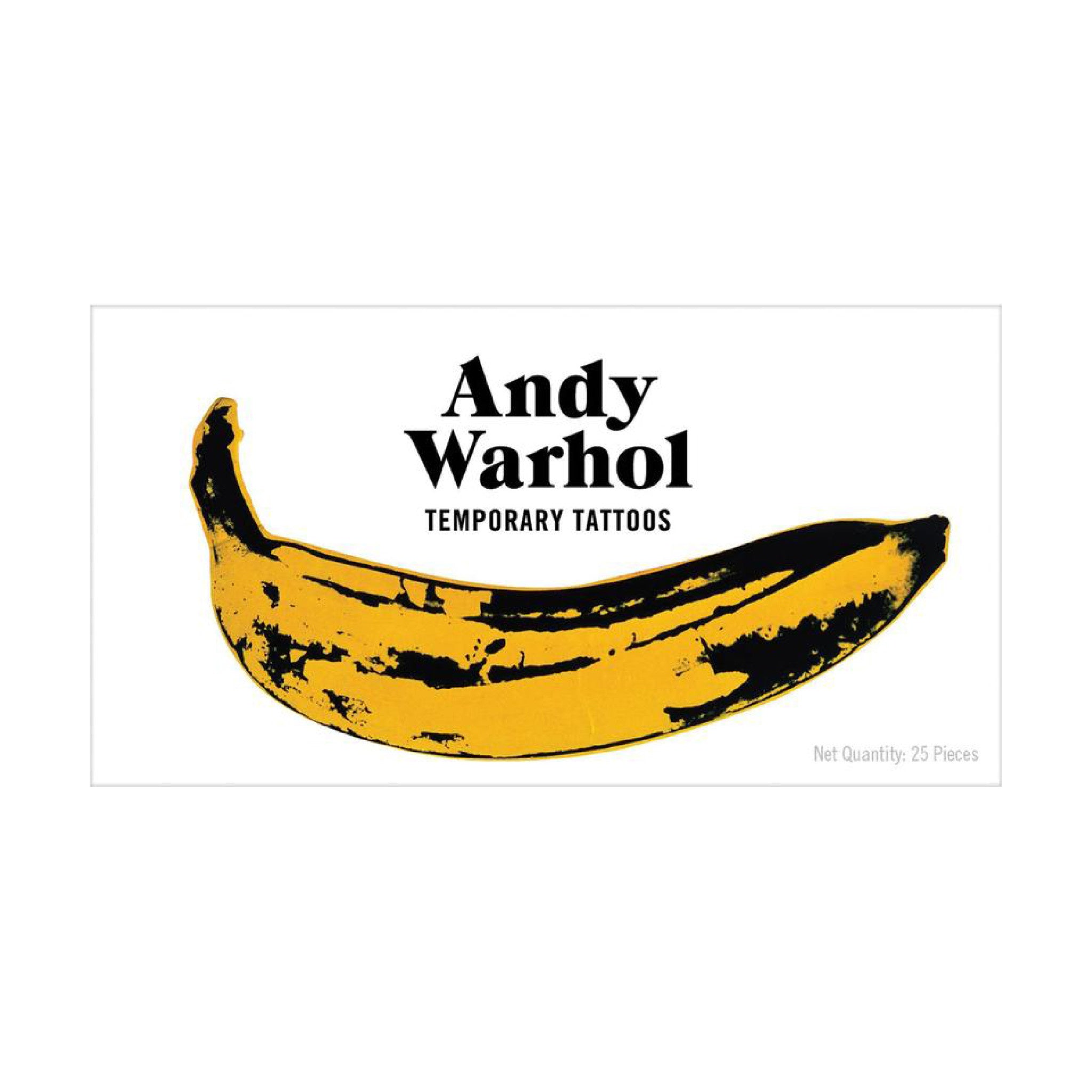 Andy Warhol Temporary Tattoo - Wynwood Walls Shop