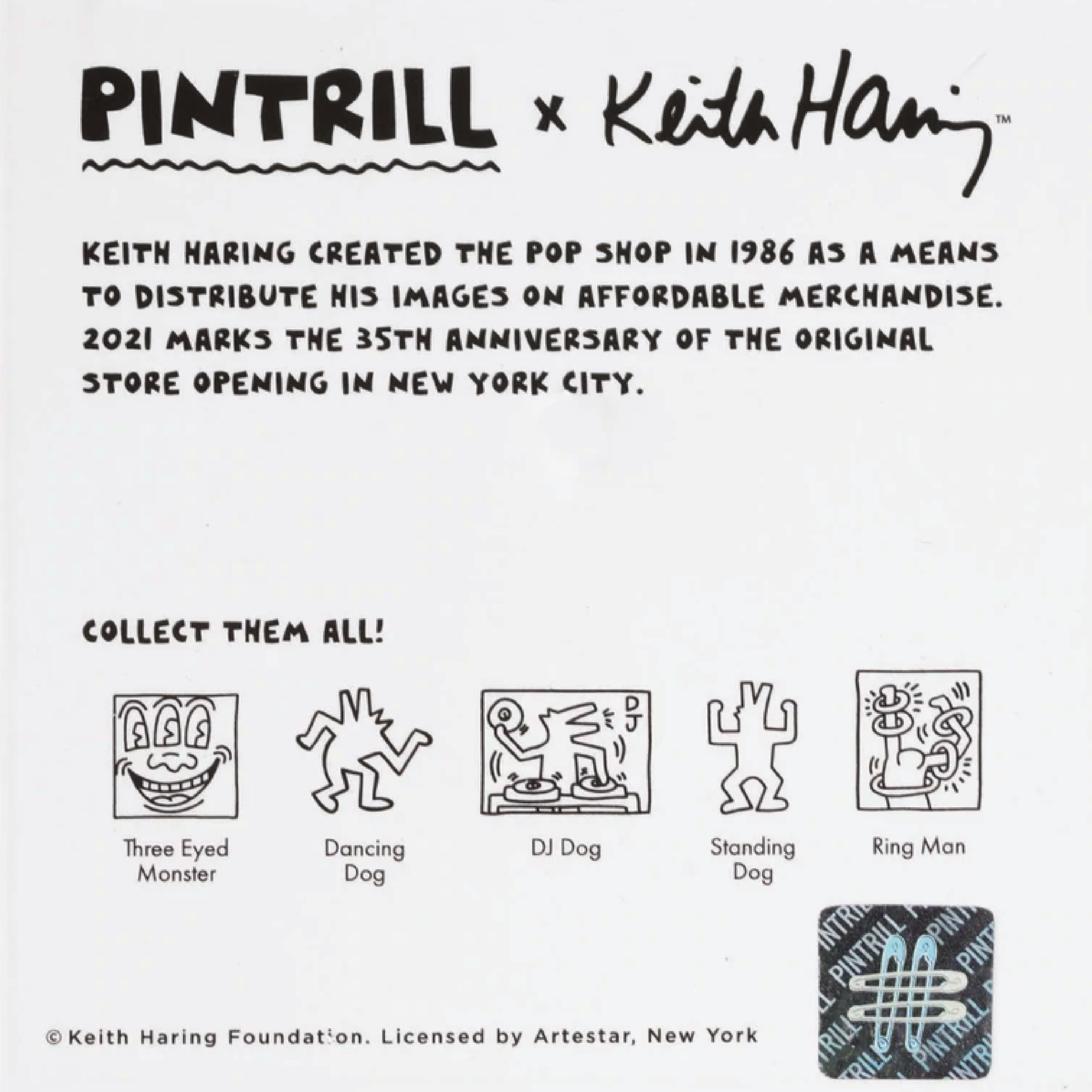 Keith Haring POP SHOP - CIRCLES MAN Pin