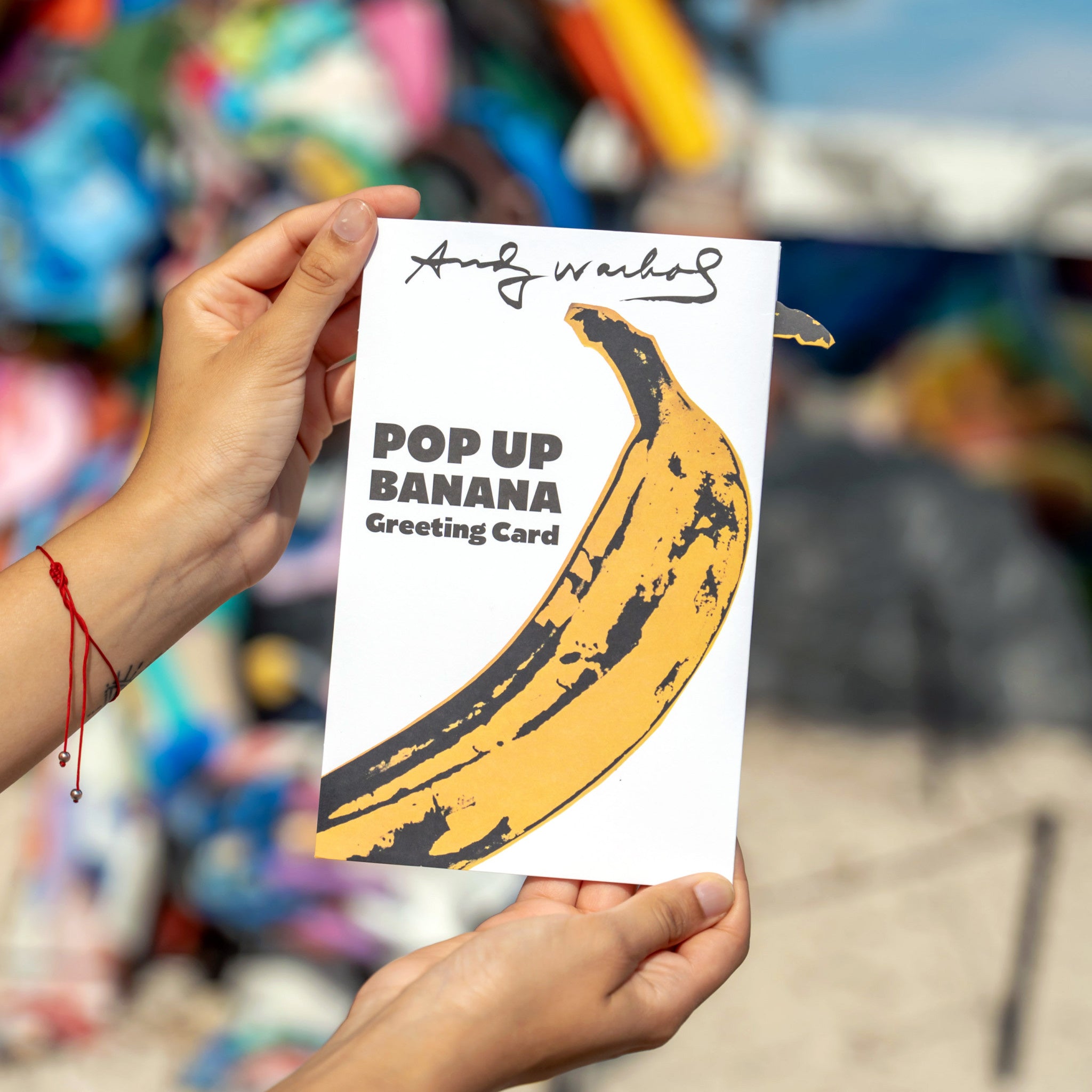 Andy Warhol BANANA Pop Up Card Secondary image