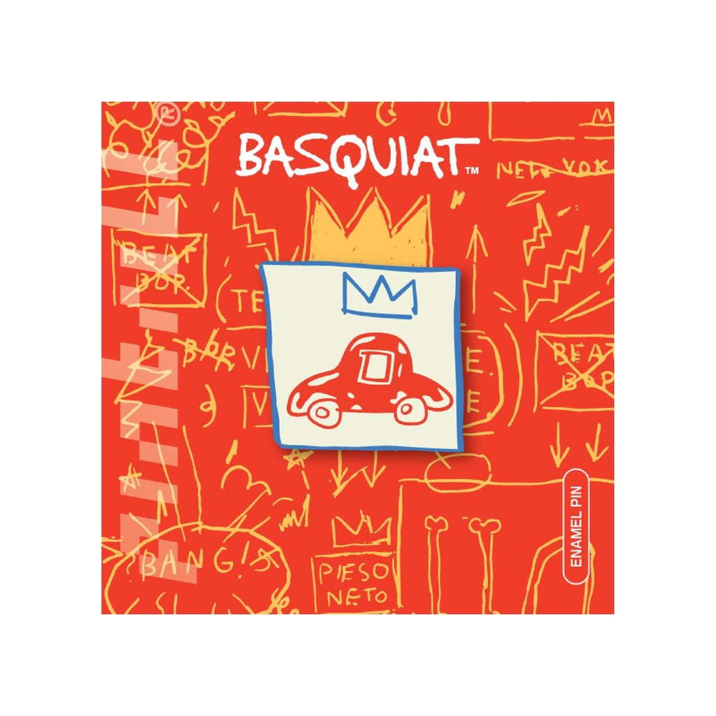 Jean-Michel Basquiat RED CAR Pin