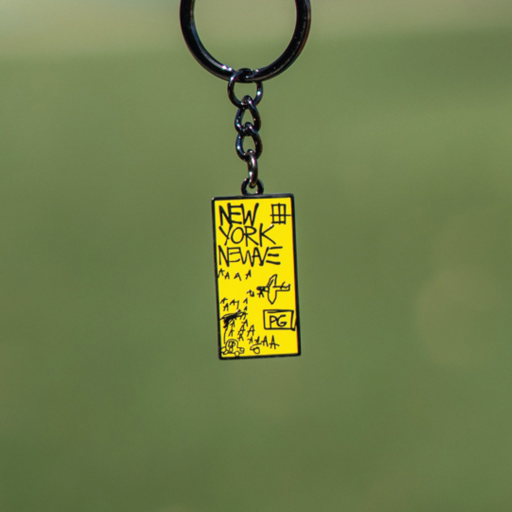 Jean-Michel Basquiat - New York New Wave Keychain - Wynwood Walls Shop