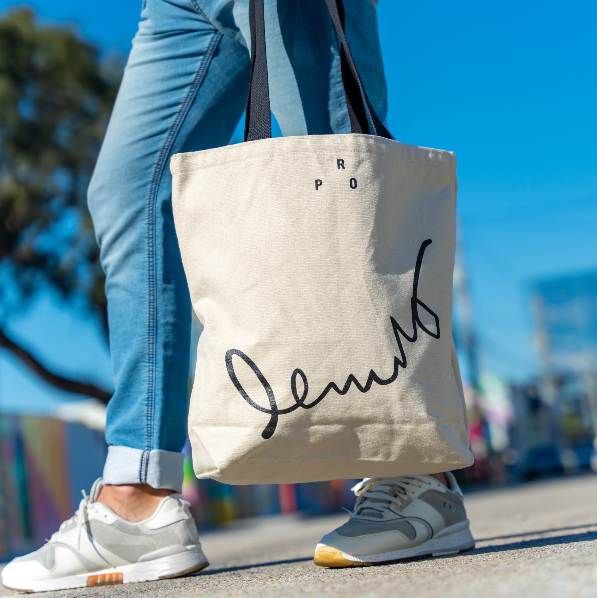 Basquiat PER CAPITA Canvas Tote Bag - Wynwood Walls Shop