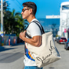Basquiat PER CAPITA Canvas Tote Bag - Wynwood Walls Shop