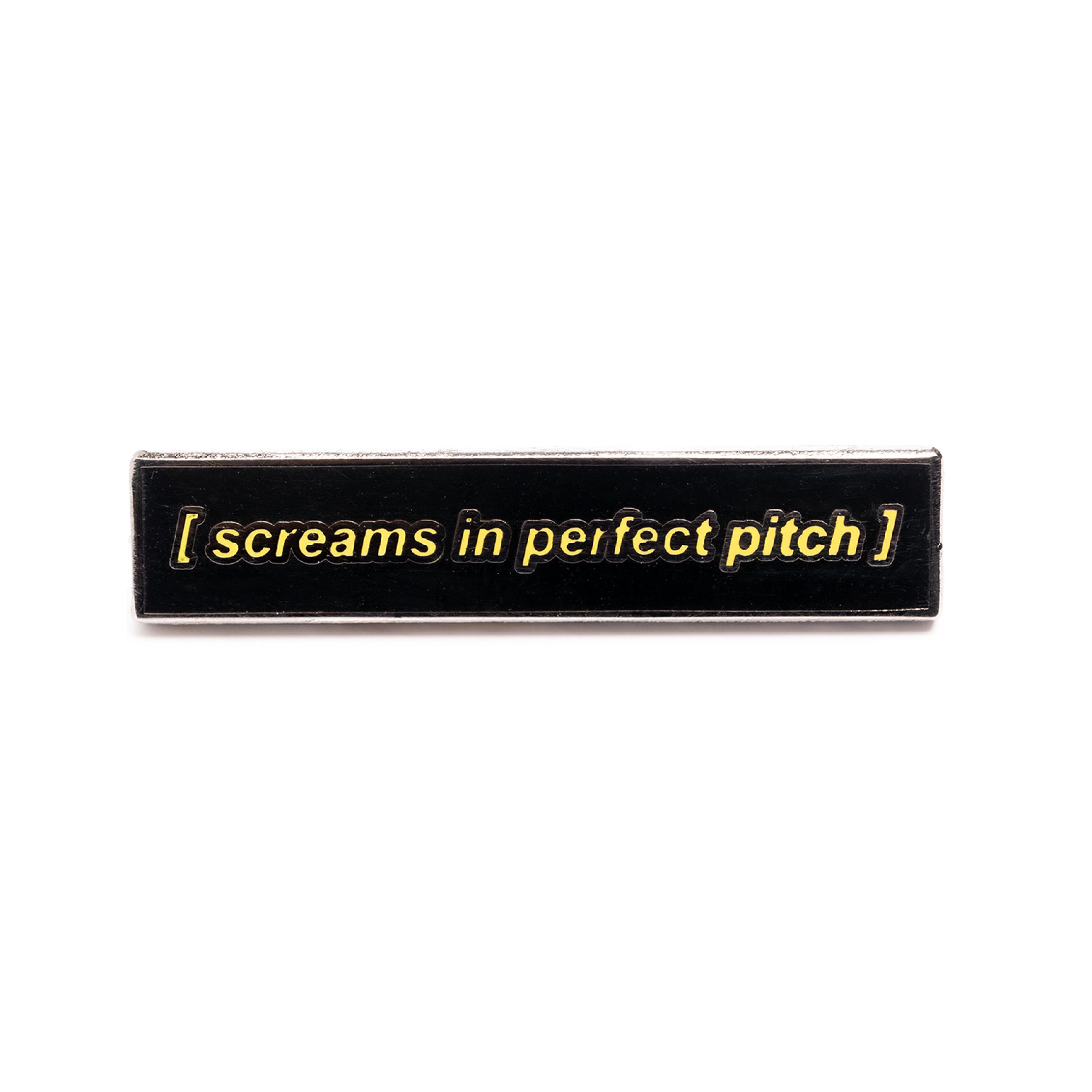 Closed Caption PITCH PERFECT SCREAM Pin Main image