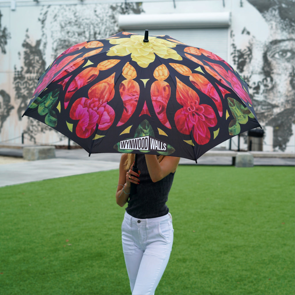 Beau Stanton x Wynwood Walls EPHEMERAL EFFLORESCENCE Umbrella - Wynwood Walls Shop