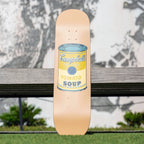 Andy Warhol Beige Campbell's Soup Skate Deck - Wynwood Walls Shop