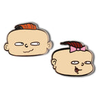 Rugrats PHIL & LIL HEAD Pin