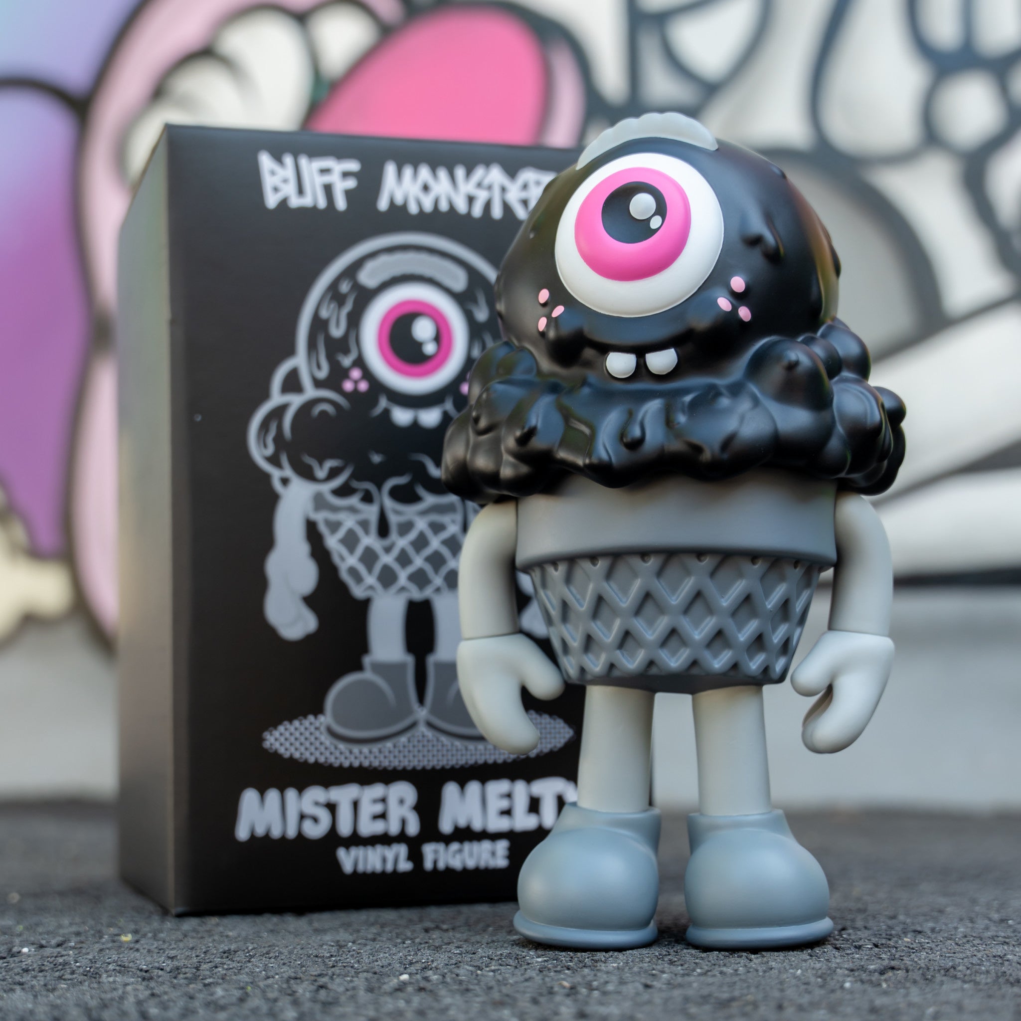 Own Numbered Edition Buff Monster's Black Mister Melty Today