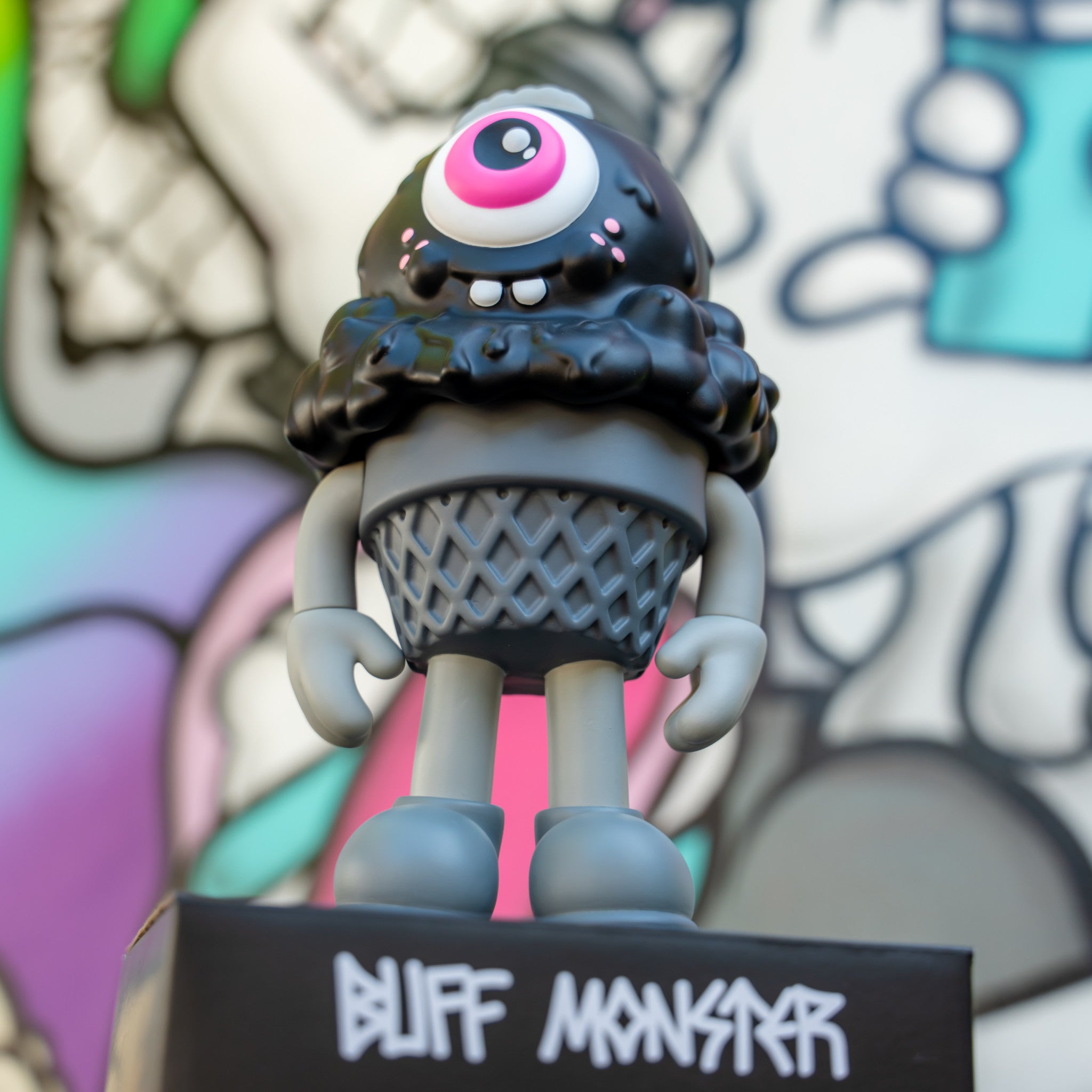 Own Numbered Edition Buff Monster's Black Mister Melty Today