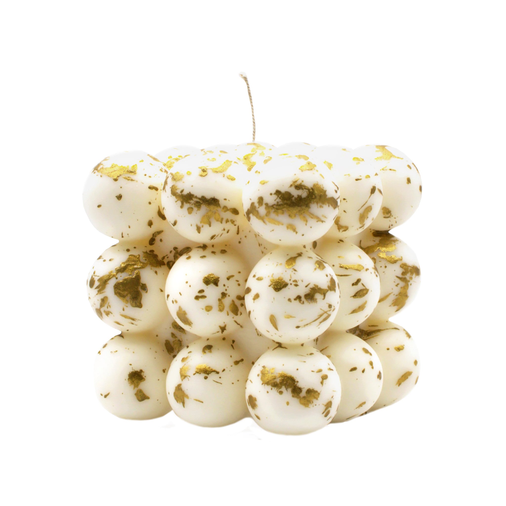 The Bold Gold Splattered Candle - Wynwood Walls Shop