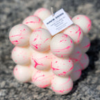 The Bold Pink Splattered Candle - Wynwood Walls Shop