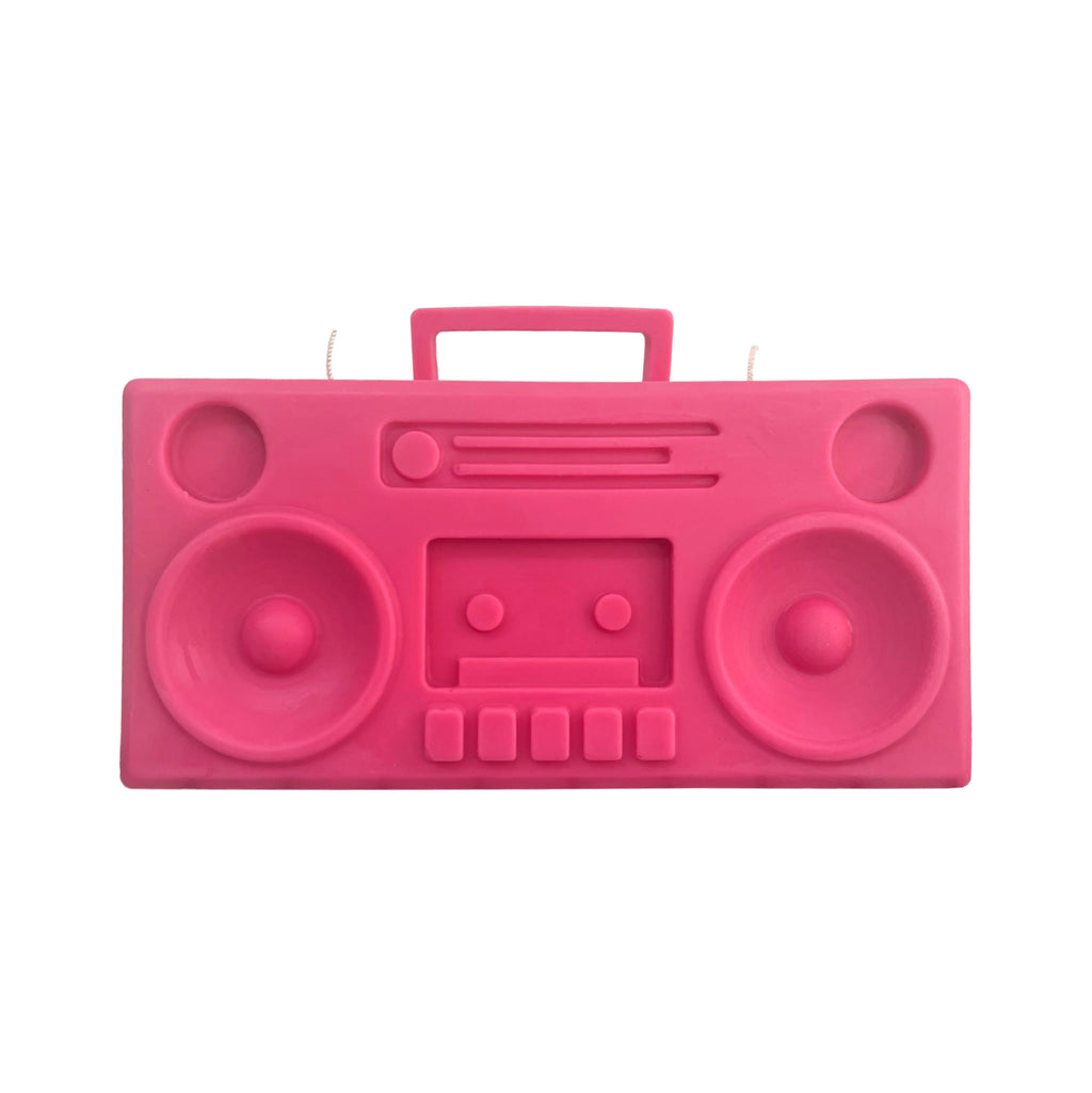 Boom Box Magenta Candle - Wynwood Walls Shop