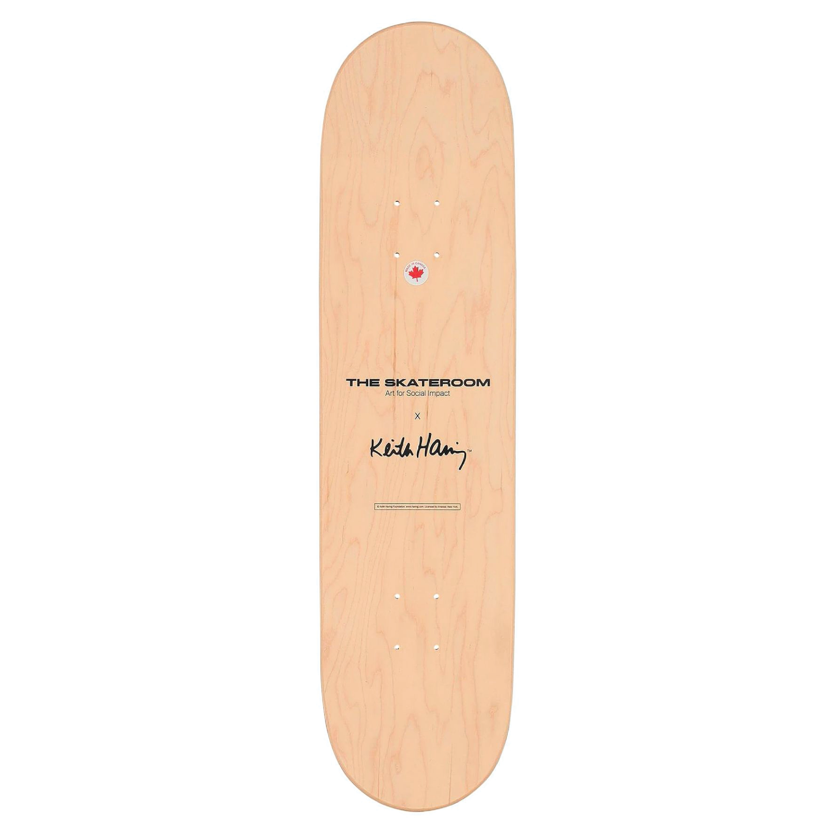 Keith Haring Untitled (Smile) Skate Deck Secondary image