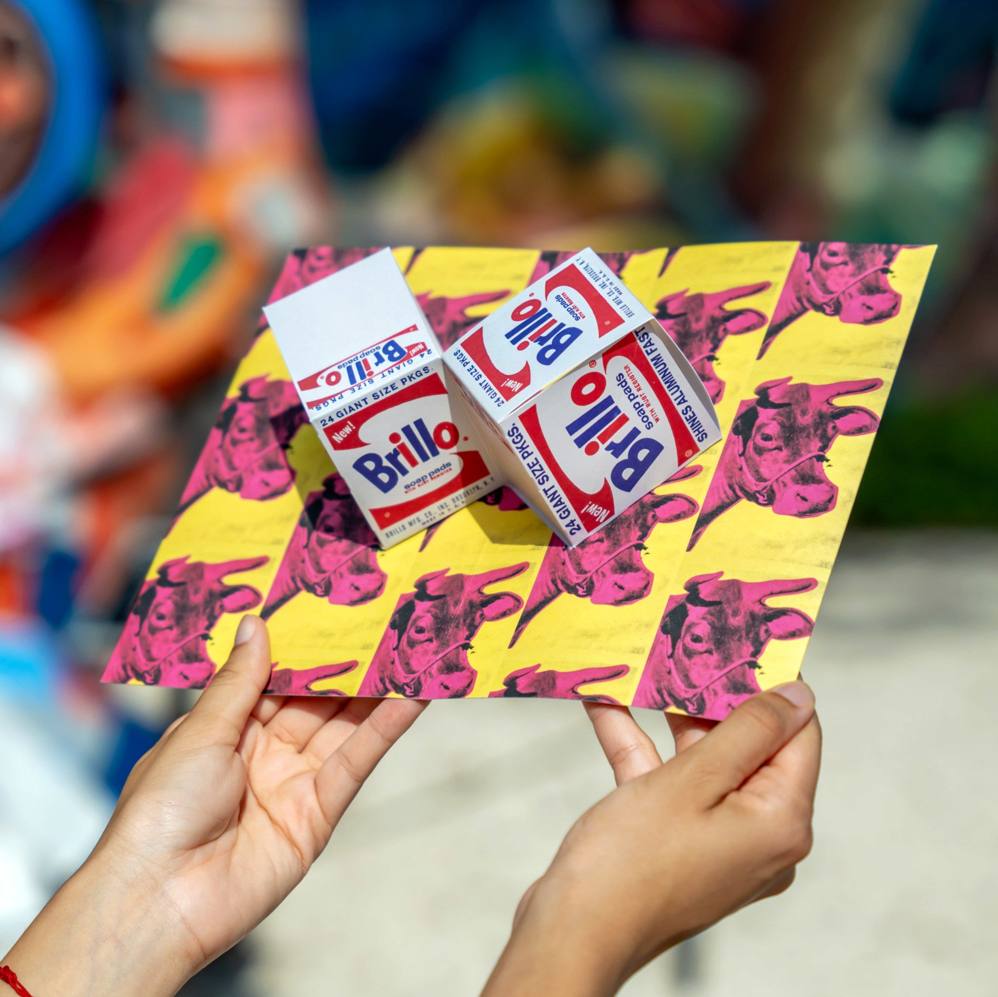 Andy Warhol BRILLO BOXES Pop Up Card - Wynwood Walls Shop