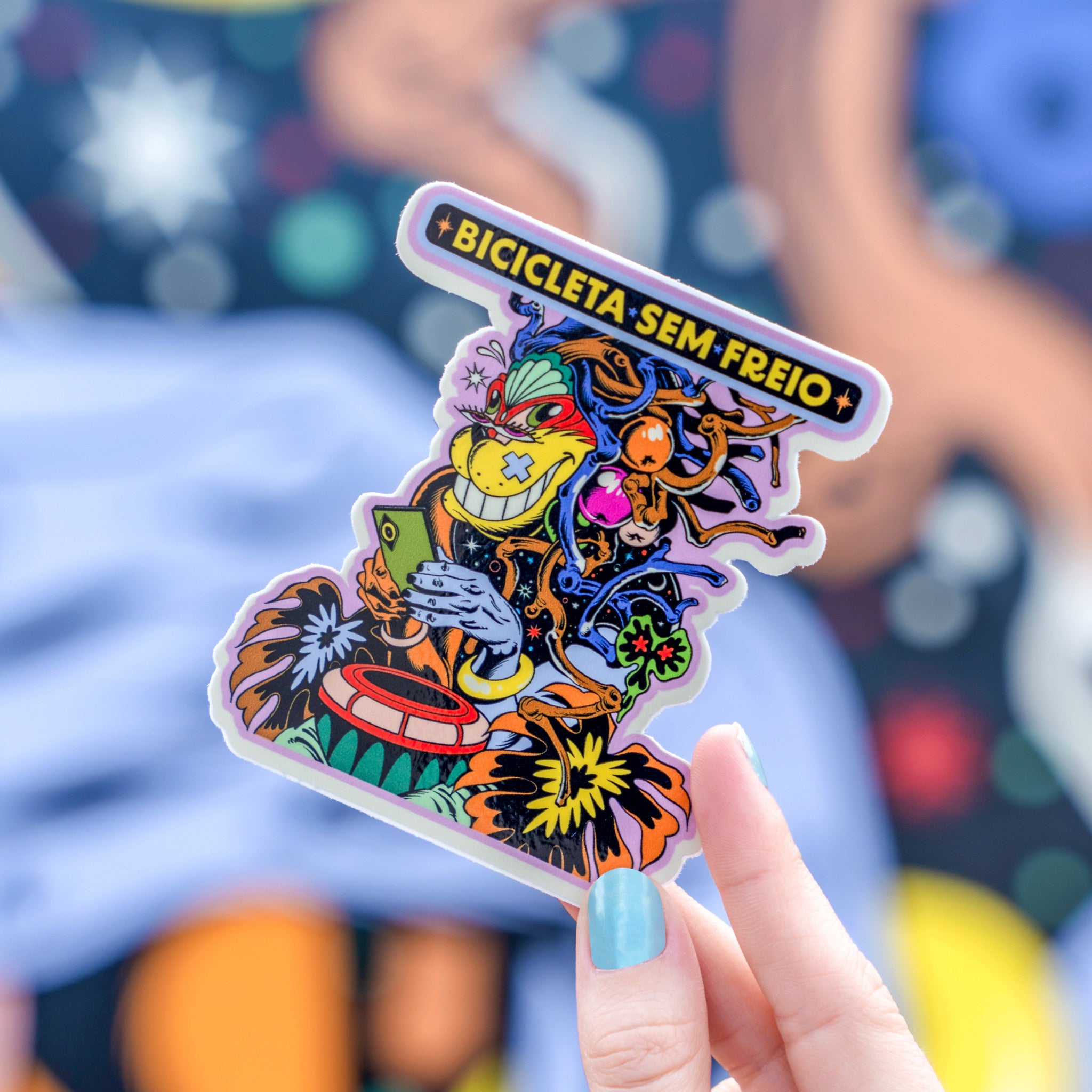 Bicicleta Sem Freio THE REHEARSAL Sticker Pack - Wynwood Walls Shop