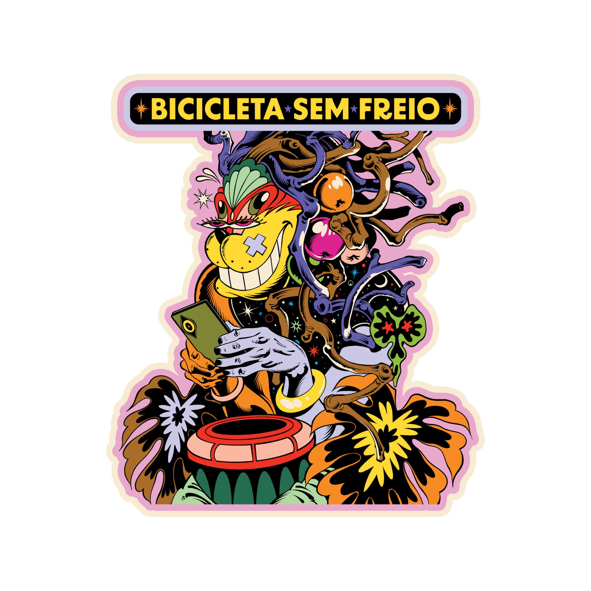 Bicicleta Sem Freio THE REHEARSAL Sticker Pack - Wynwood Walls Shop