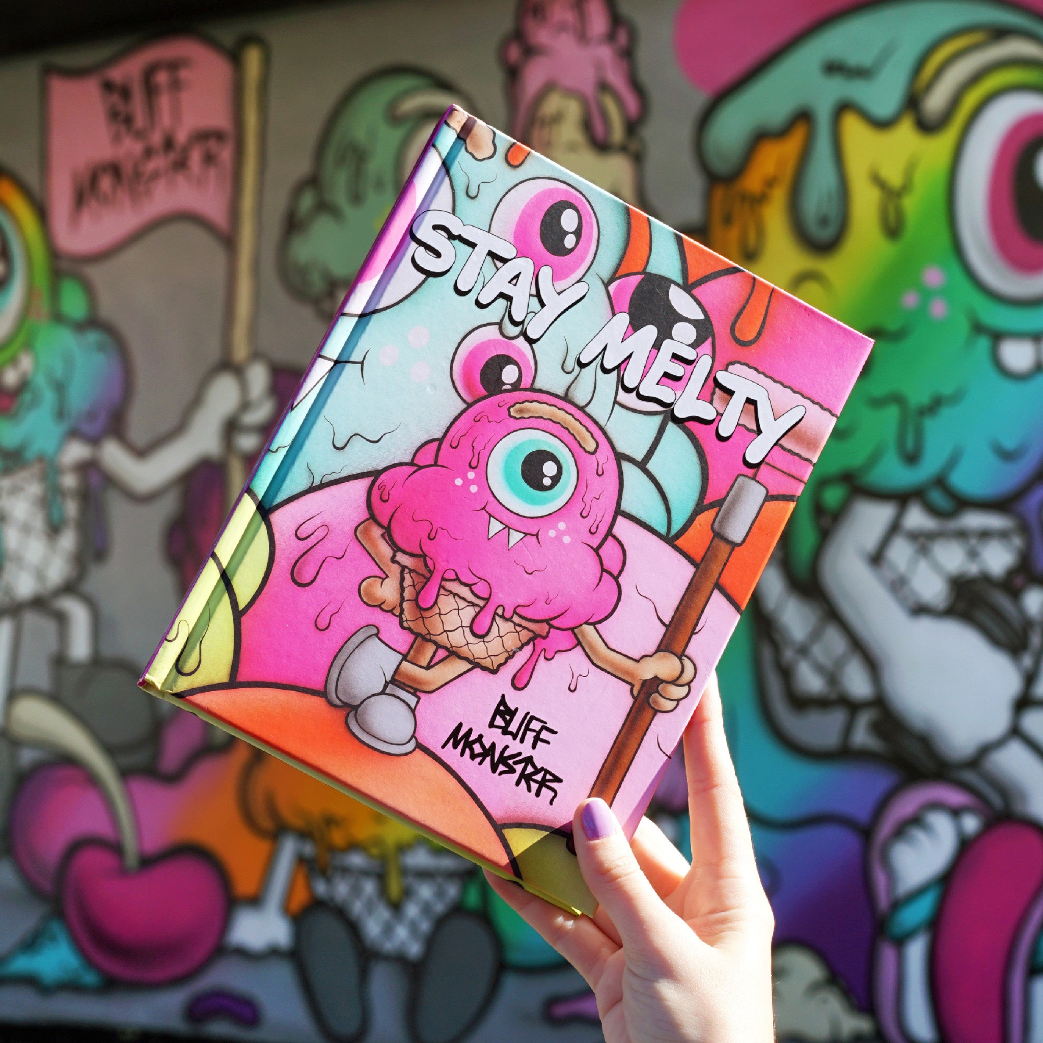 Buff Monster: Stay Melty Book - A Colorful Journey into Melty Misfits ...