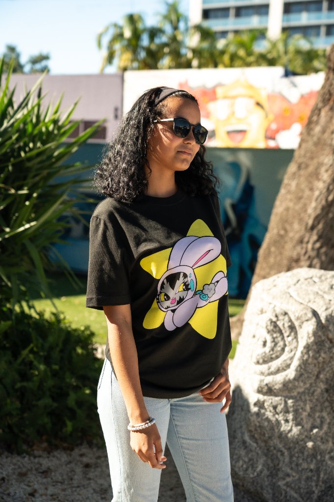 BunnyKitty DAISY Wynwood Walls T-Shirt Secondary image