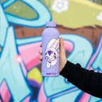 Bunny Kitty LEAP Purple Water Bottle 500mL - Image 11