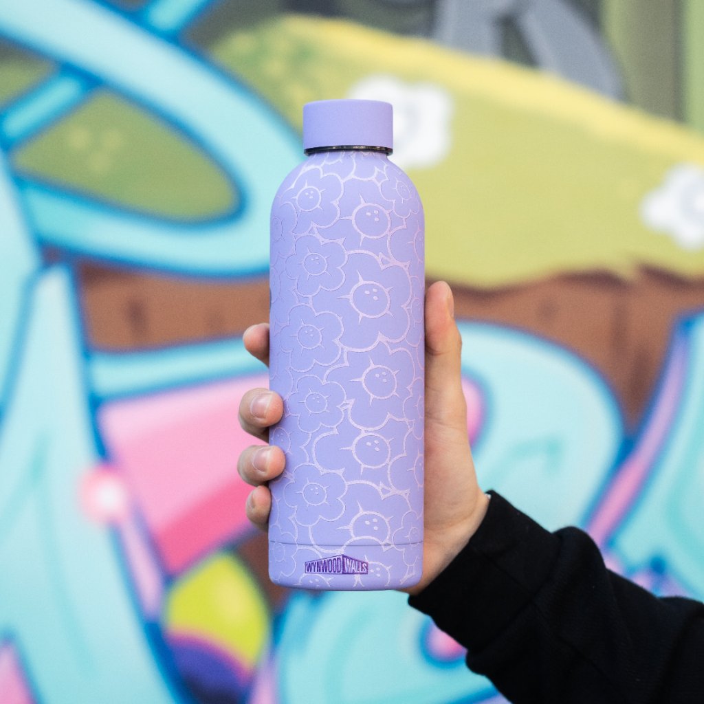 Bunny Kitty LEAP Purple Water Bottle 500mL - Image 13