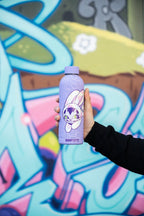 Bunny Kitty LEAP Purple Water Bottle 500mL - Image 6
