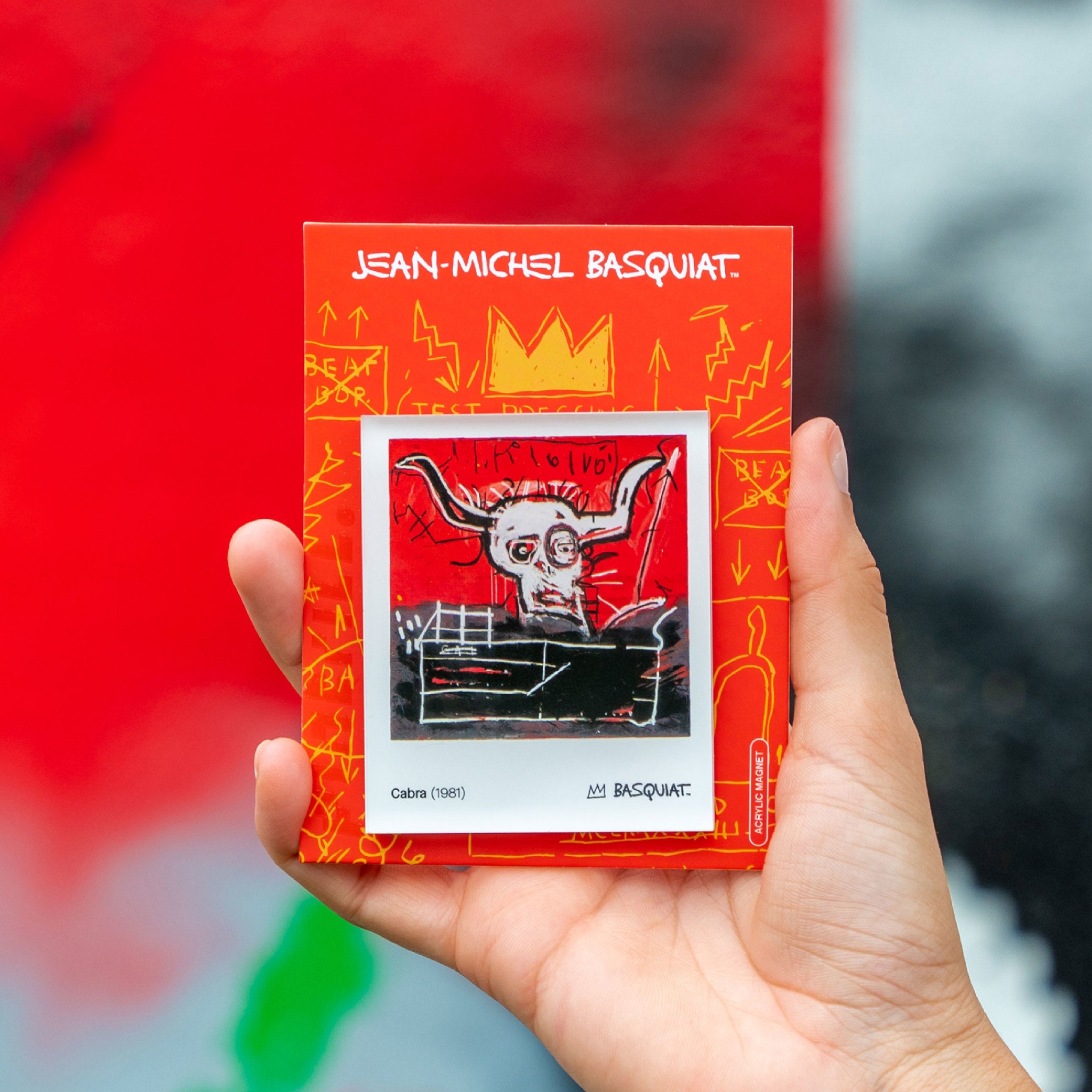Jean-Michel Basquiat CABRA Magnet Secondary image
