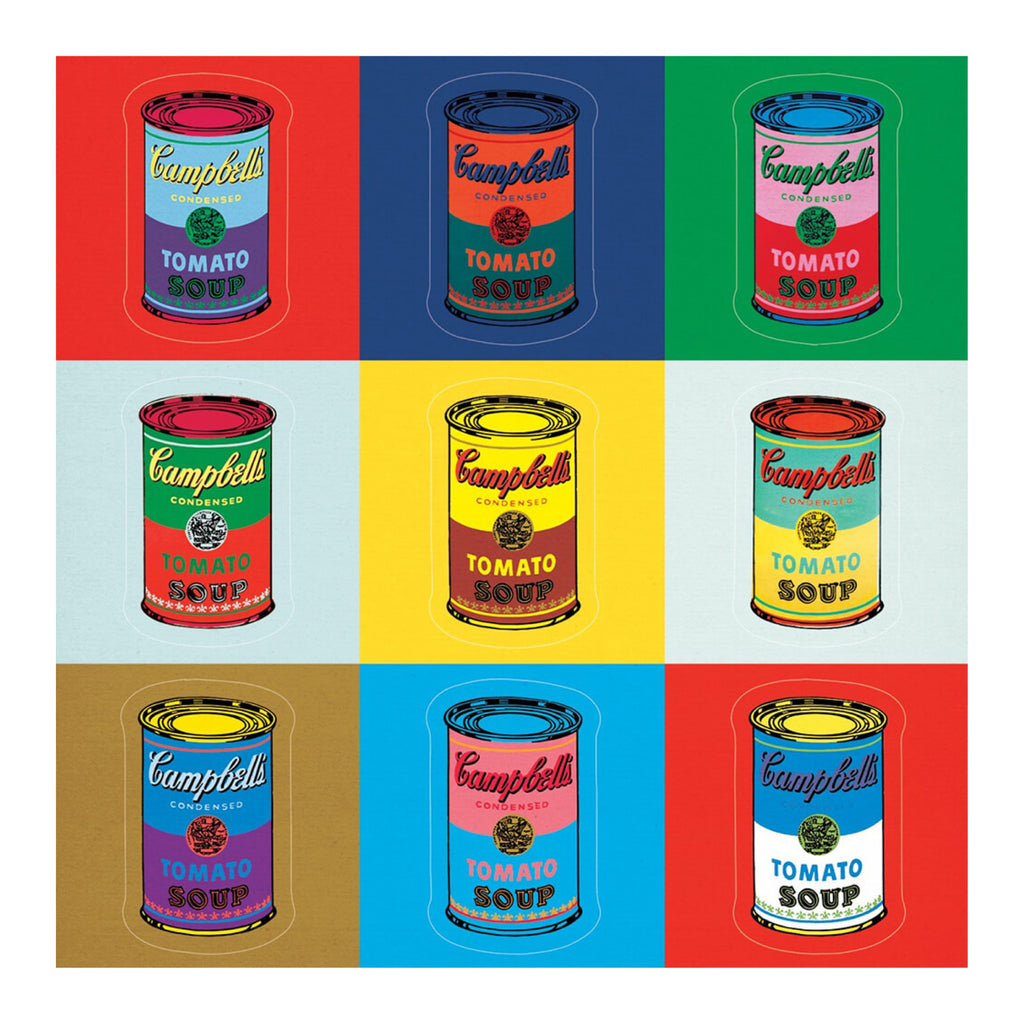 Apply Stickers - Campbell's Soup Cans Sticker Sheet 5 x 5 - Wynwood Walls Shop