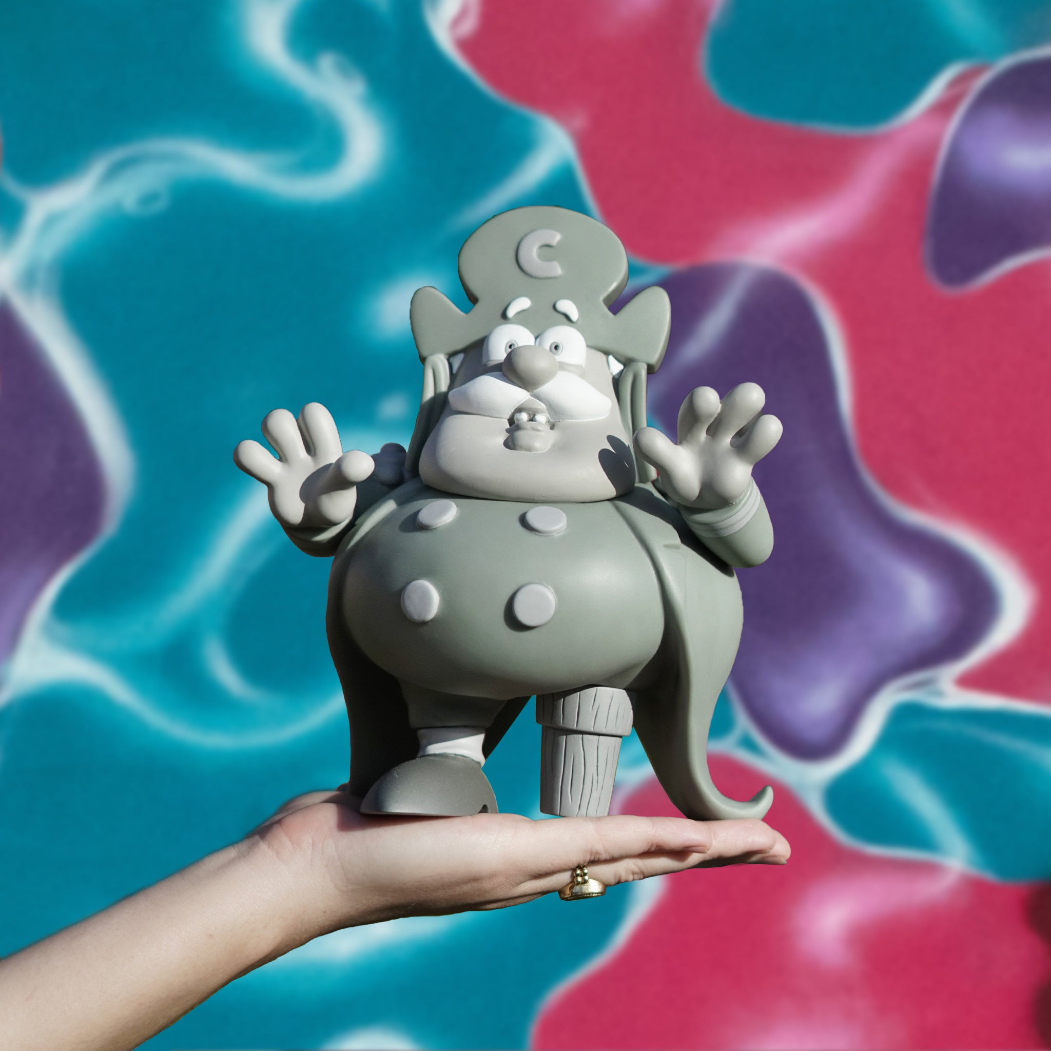 Ron English x Cap'n Cornstarch - Monotone Secondary image