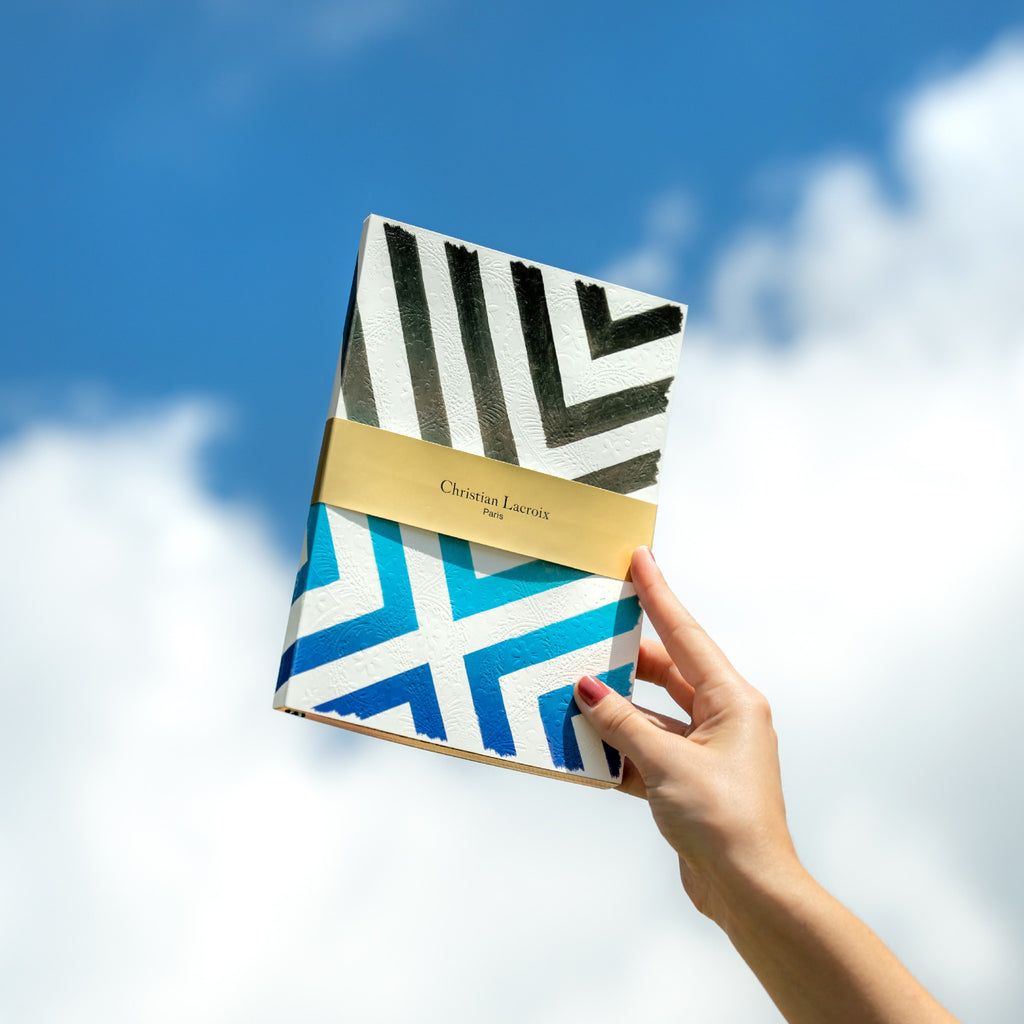 Christian Lacroix Sol y Sombra Sunrise Blue Notebook - Wynwood Walls Shop