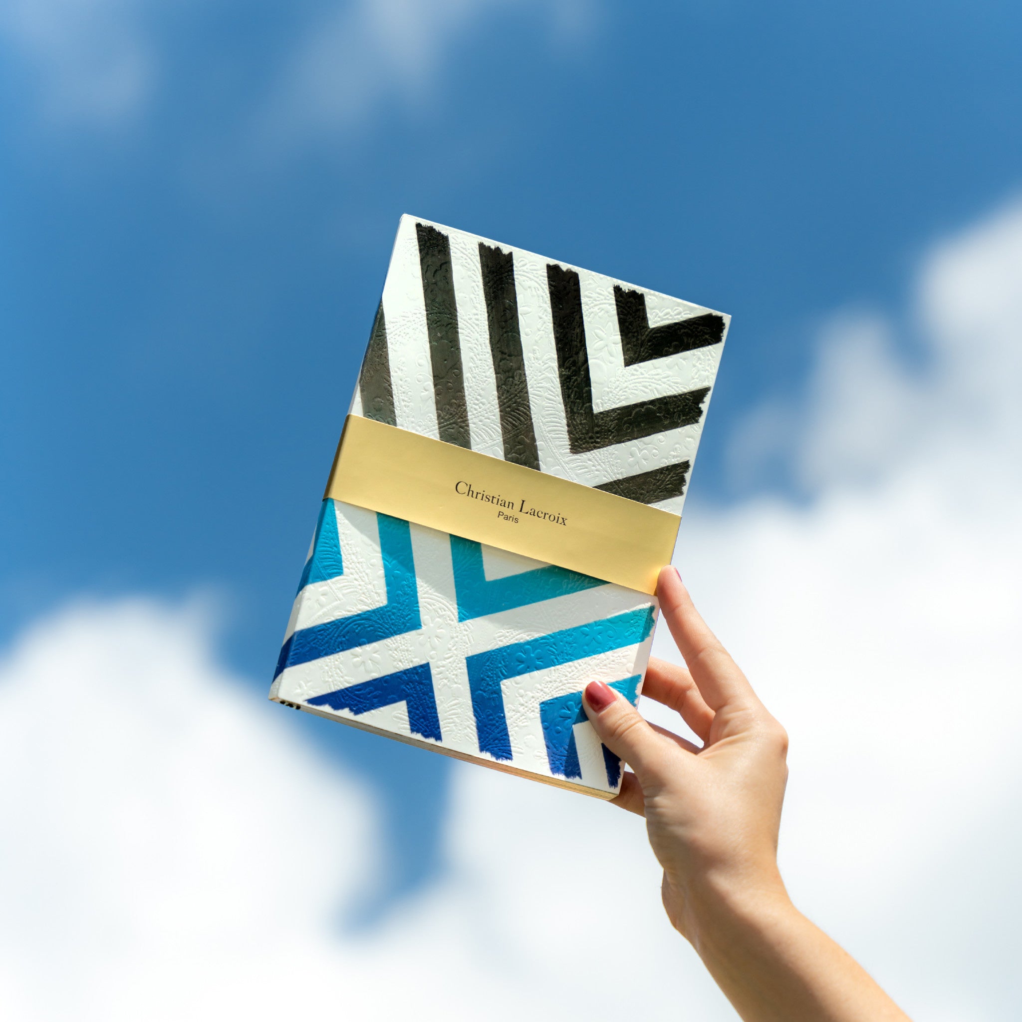 Christian Lacroix Sol y Sombra Sunrise Blue Notebook Secondary image