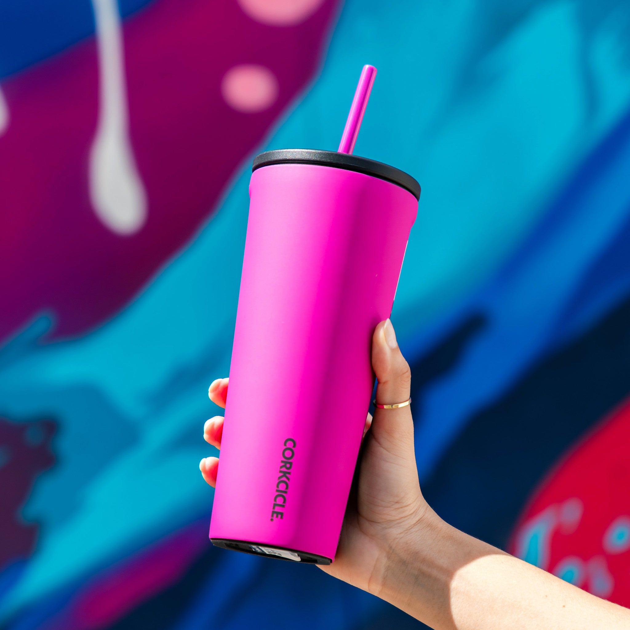 Cold Cup - 24oz Gloss Berry Punch Secondary image