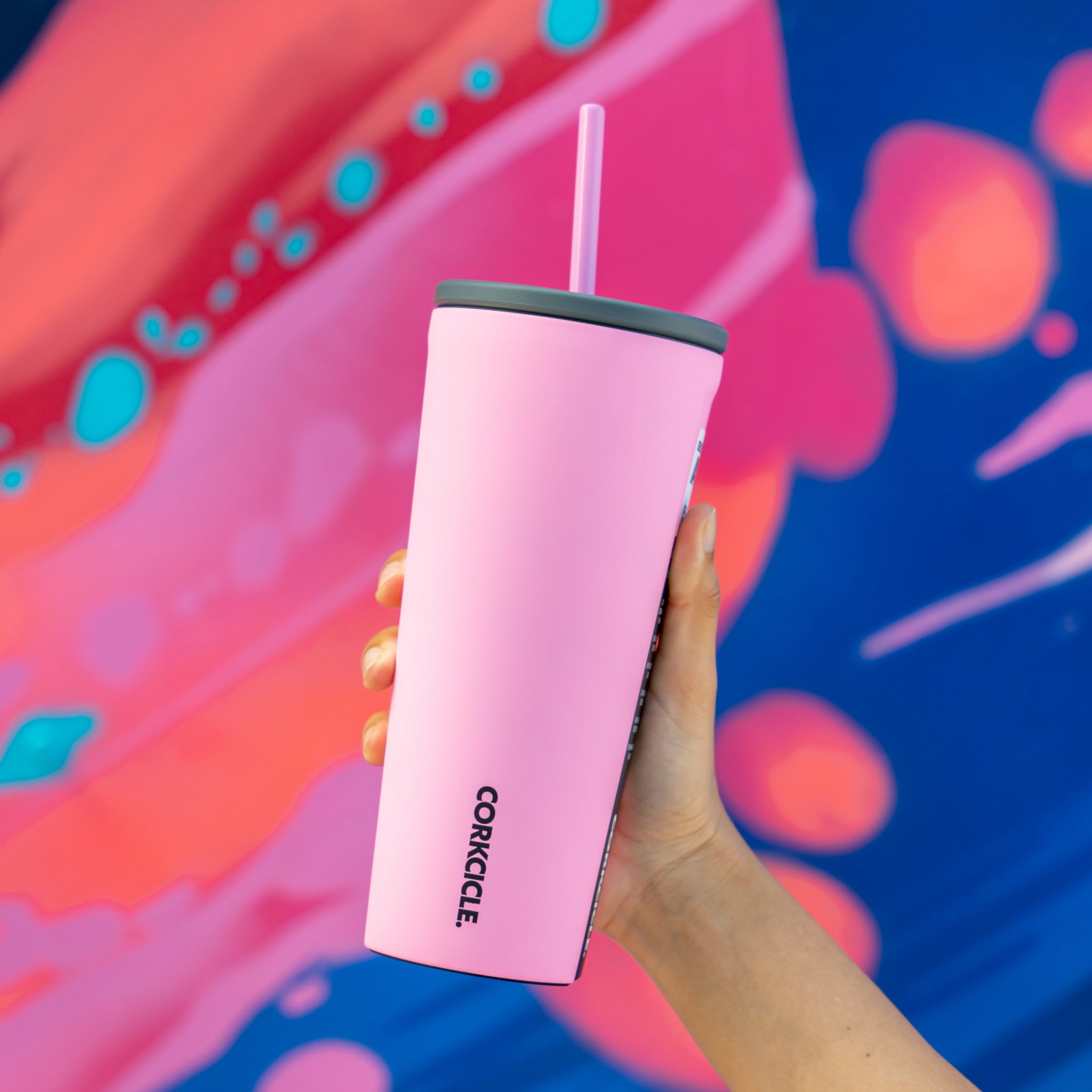 Cold Cup - 24oz Sun-Soaked Pink Secondary image