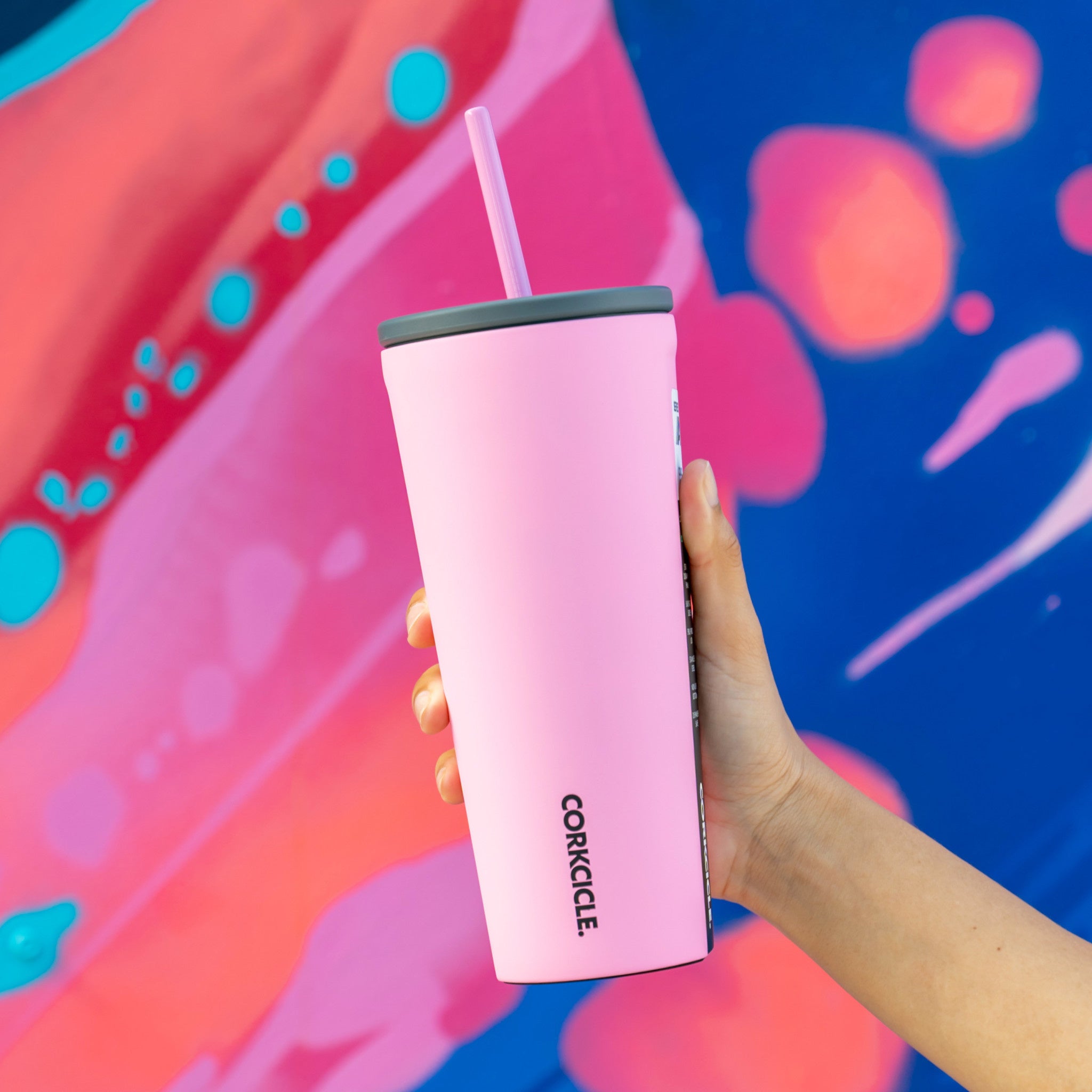 Cold Cup - 24oz Sun-Soaked Pink - Wynwood Walls Shop